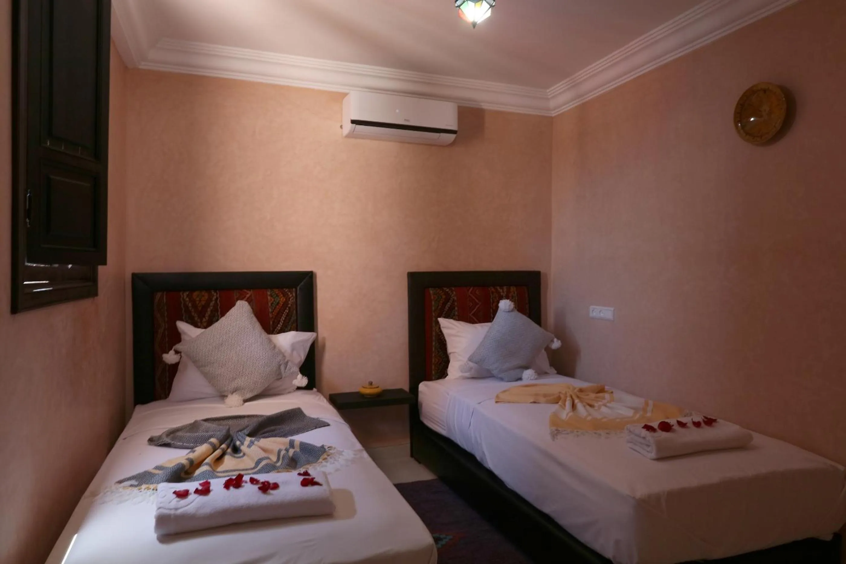 Bed in Riad Elite