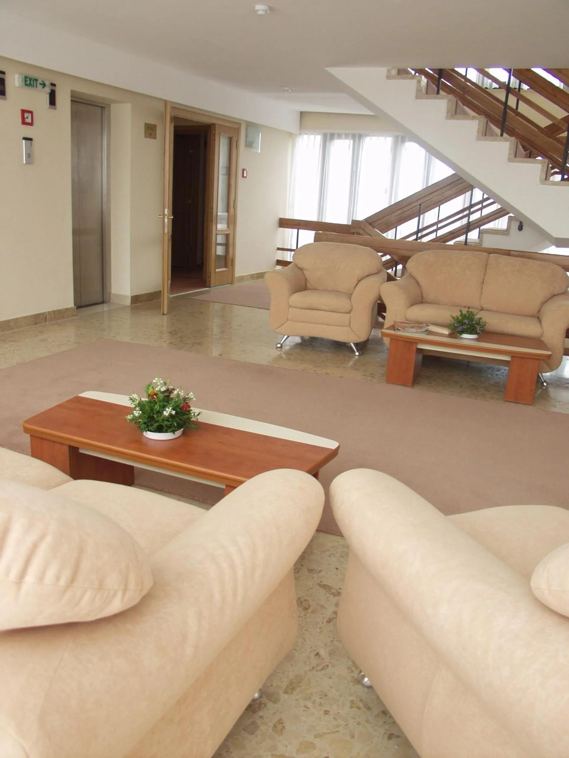 Lobby or reception in Hotel Doina