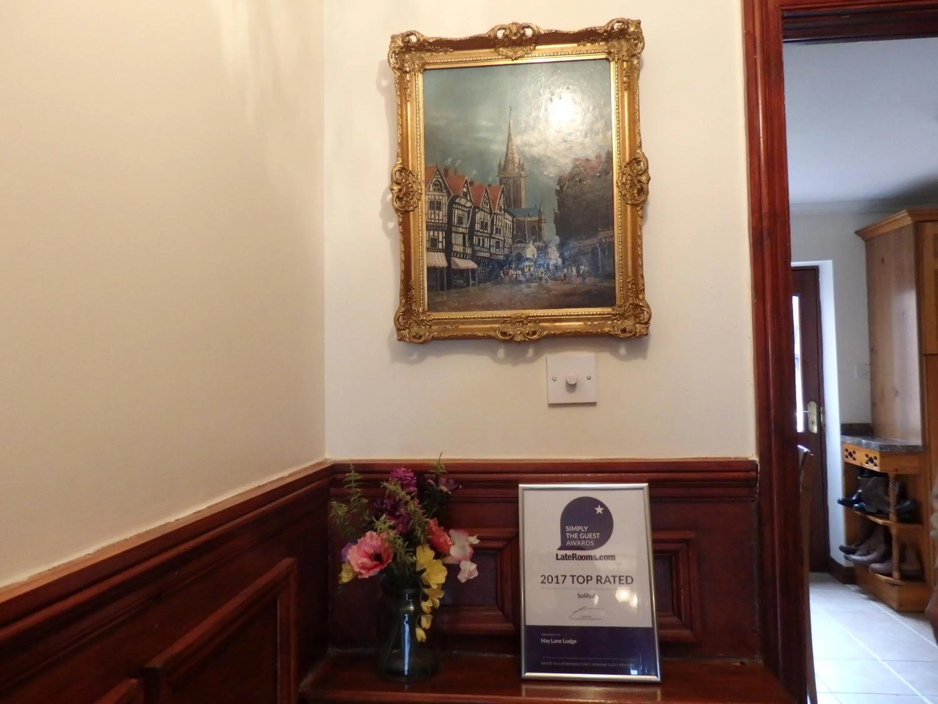 Certificate/Award in HayLaneLodge