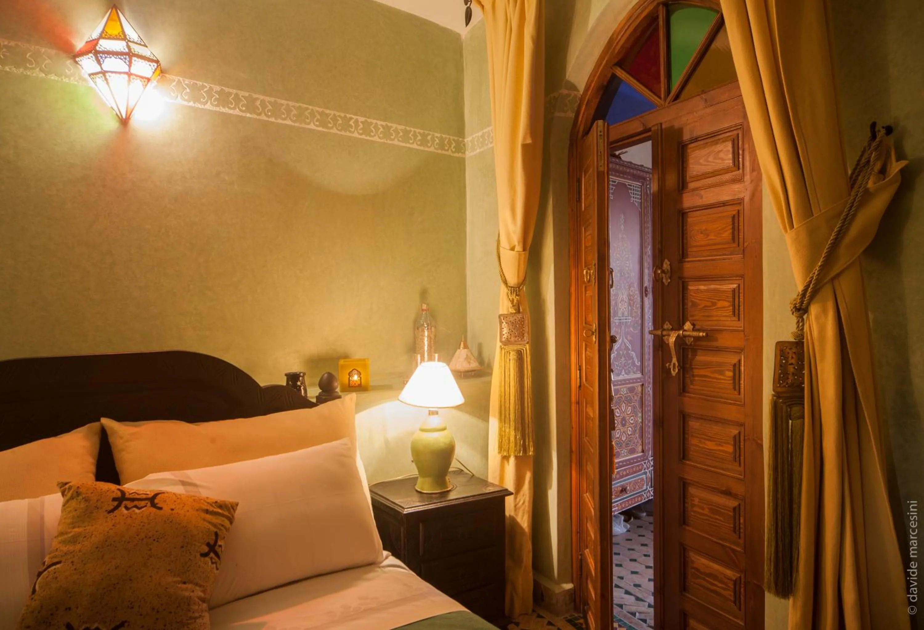 Bedroom, Bed in Riad Bab Tilila