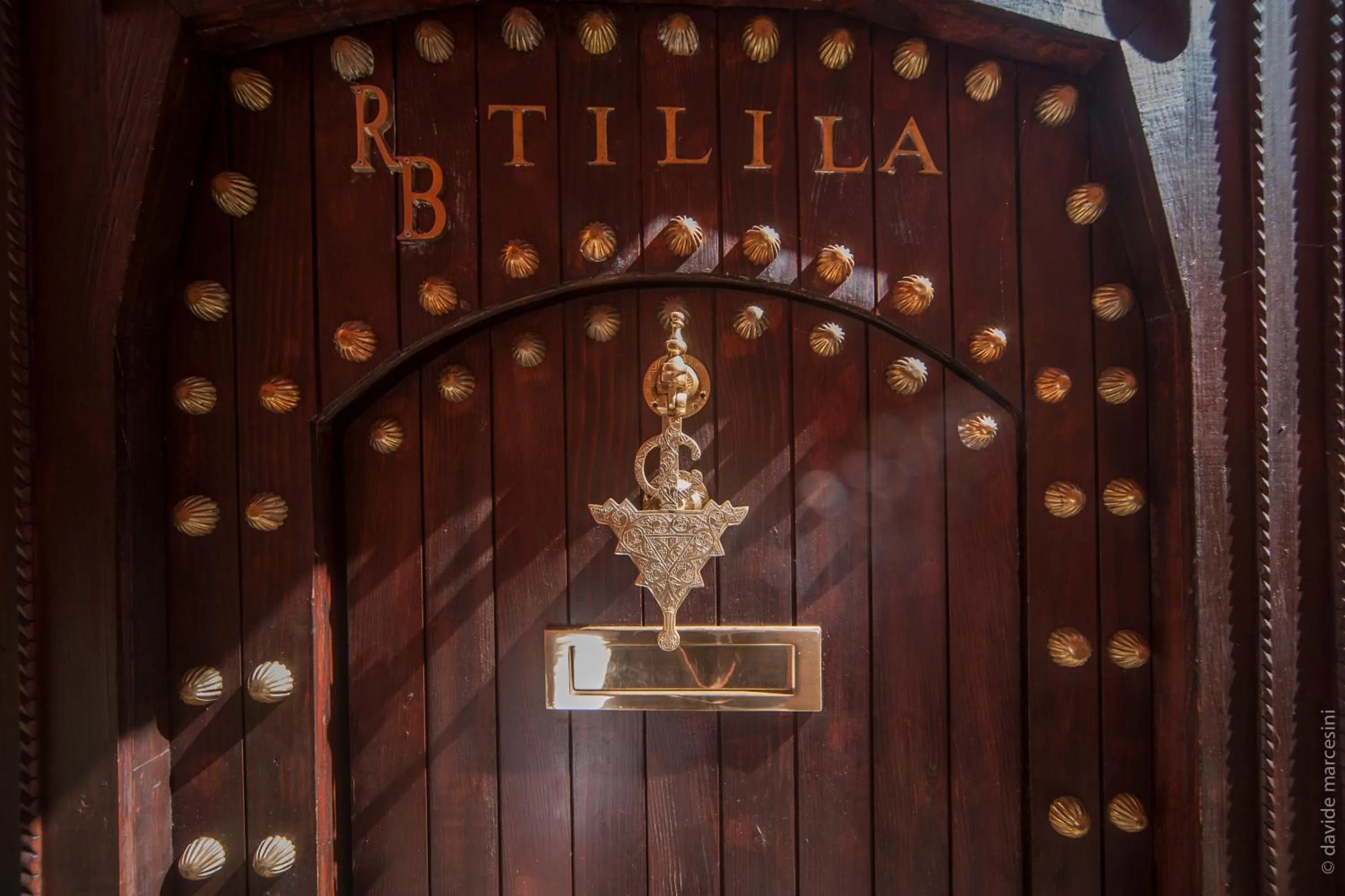 Facade/entrance in Riad Bab Tilila