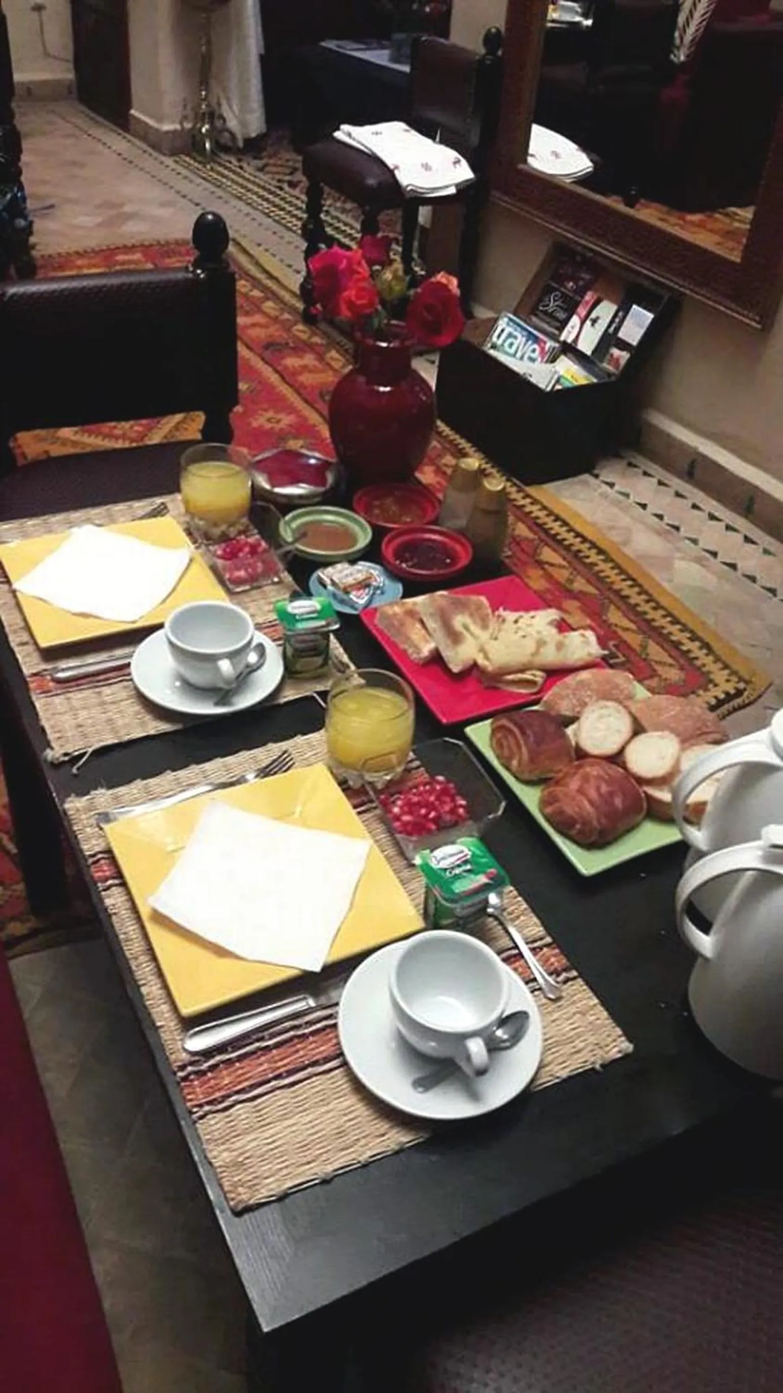 Breakfast in Riad Bab Tilila