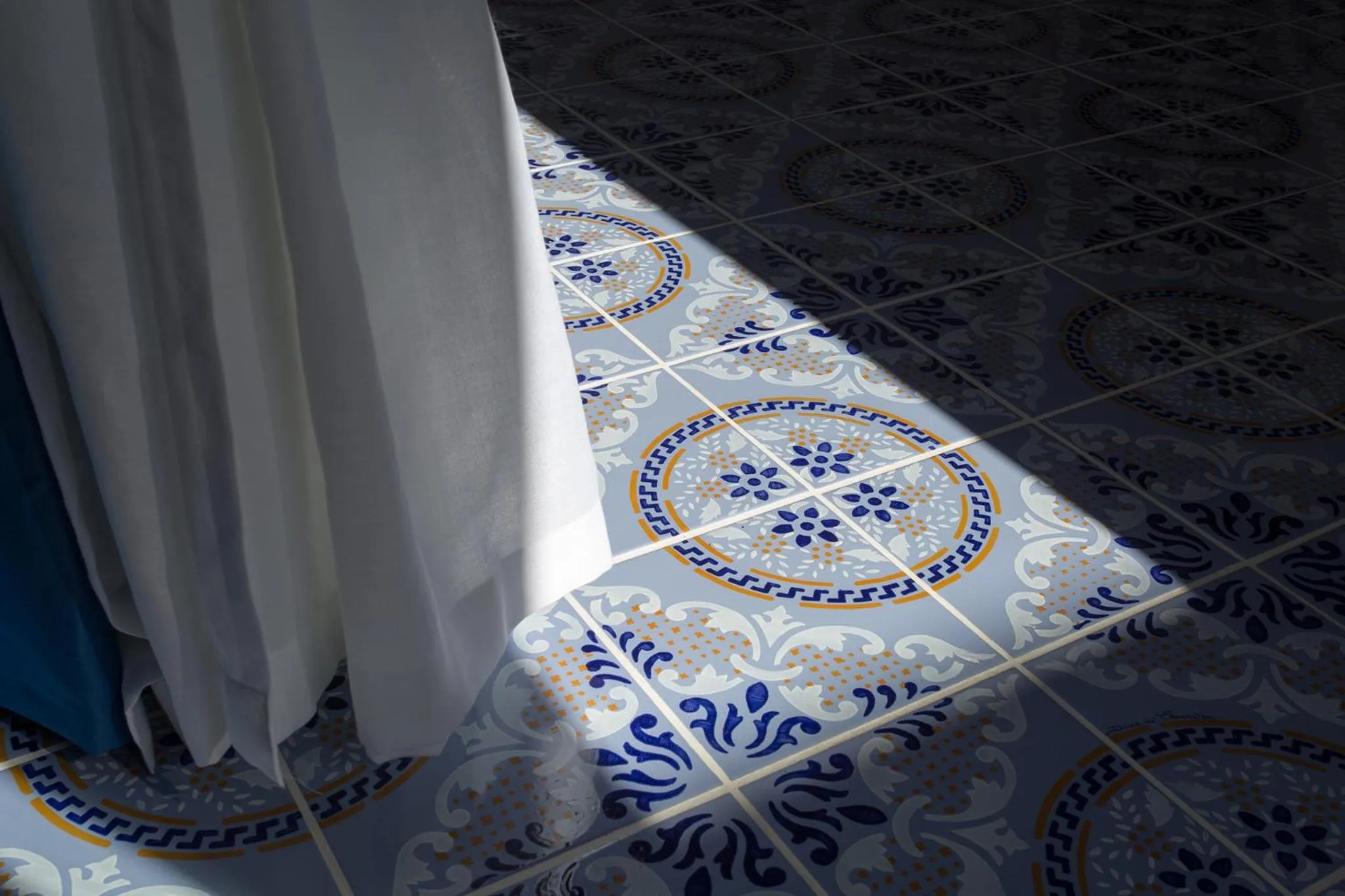 Decorative detail in Odysseus Hotel