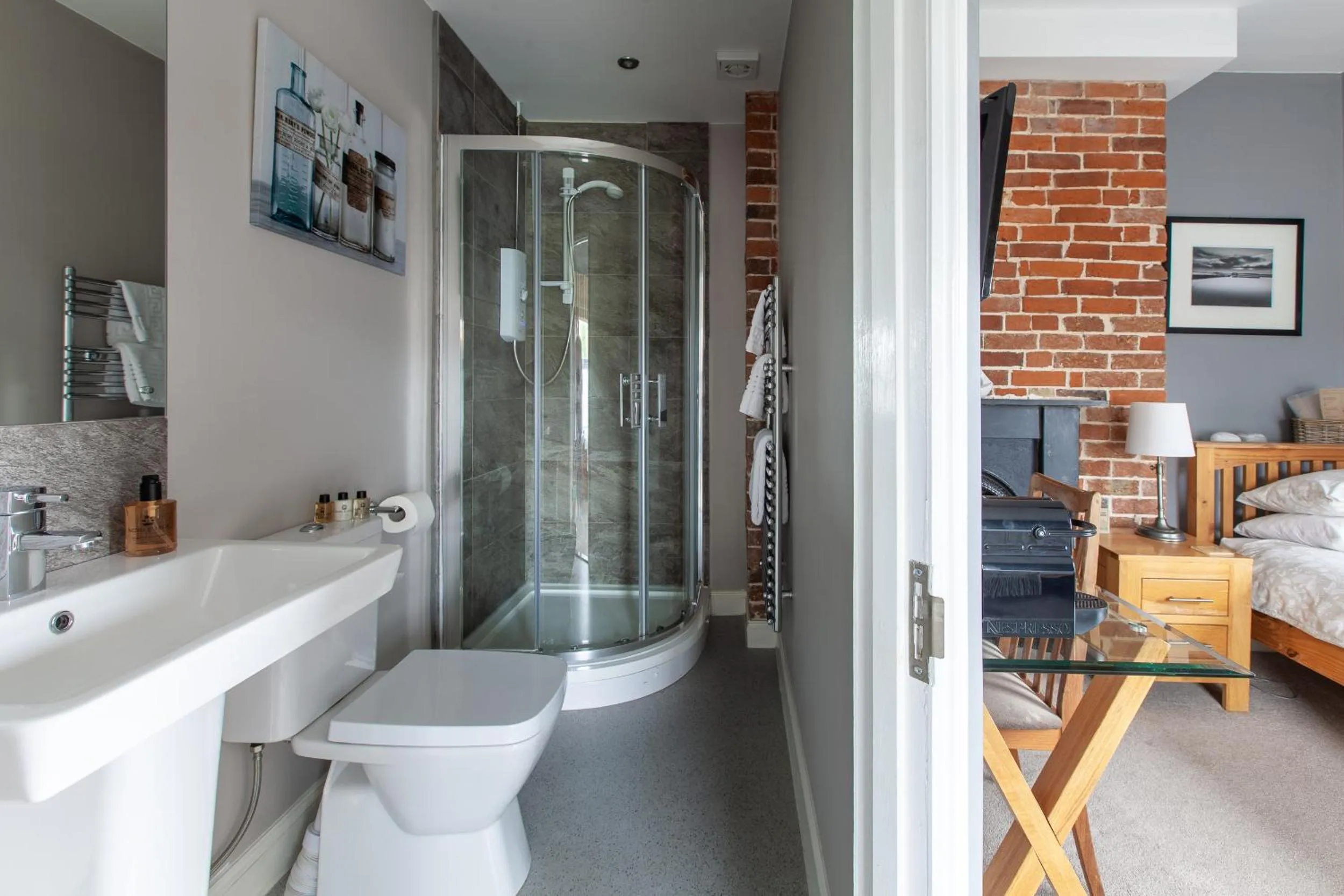 Bathroom in The Caledon Guest House