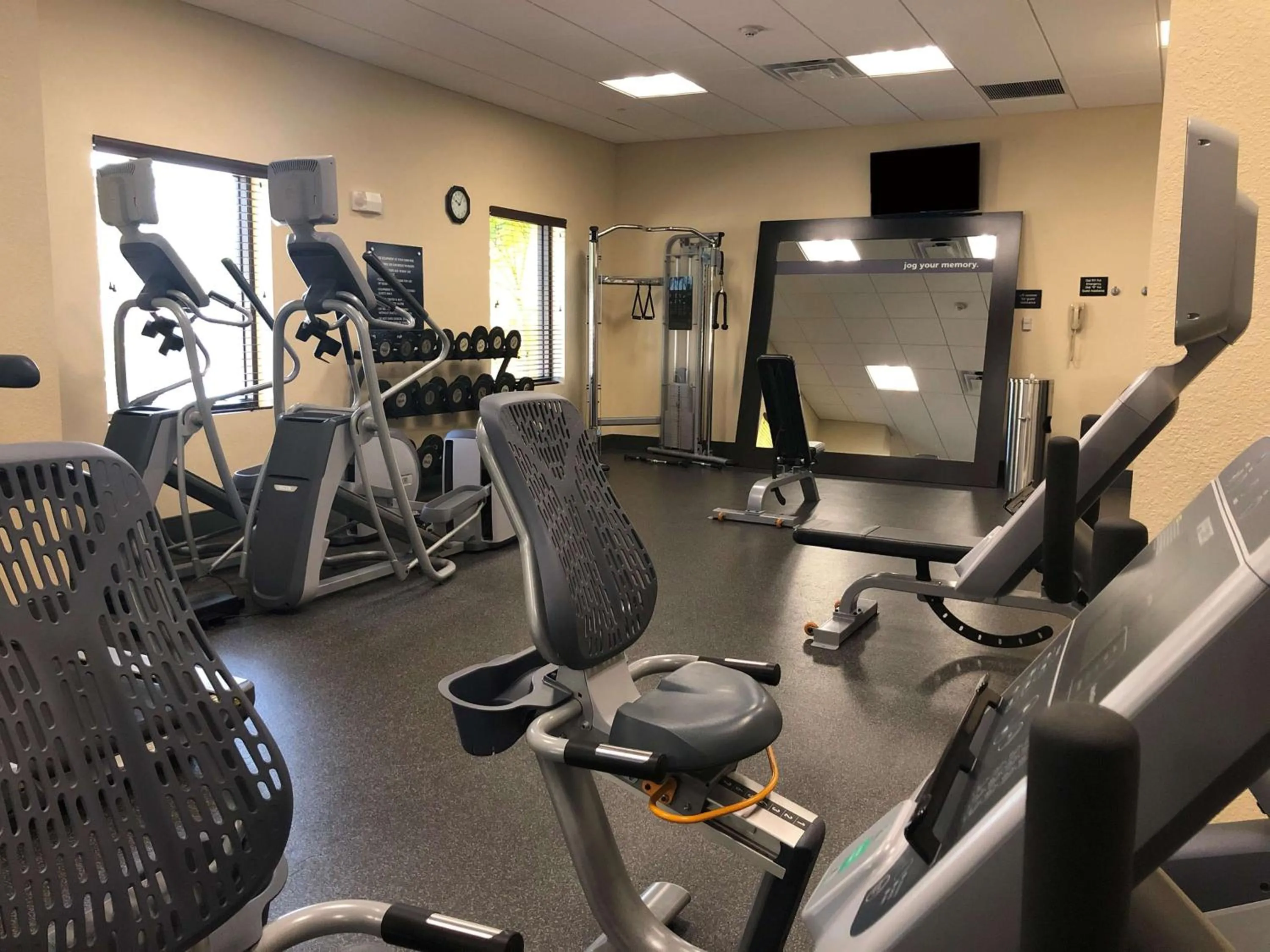 Fitness centre/facilities in Hampton Inn & Suites Tampa Northwest/Oldsmar