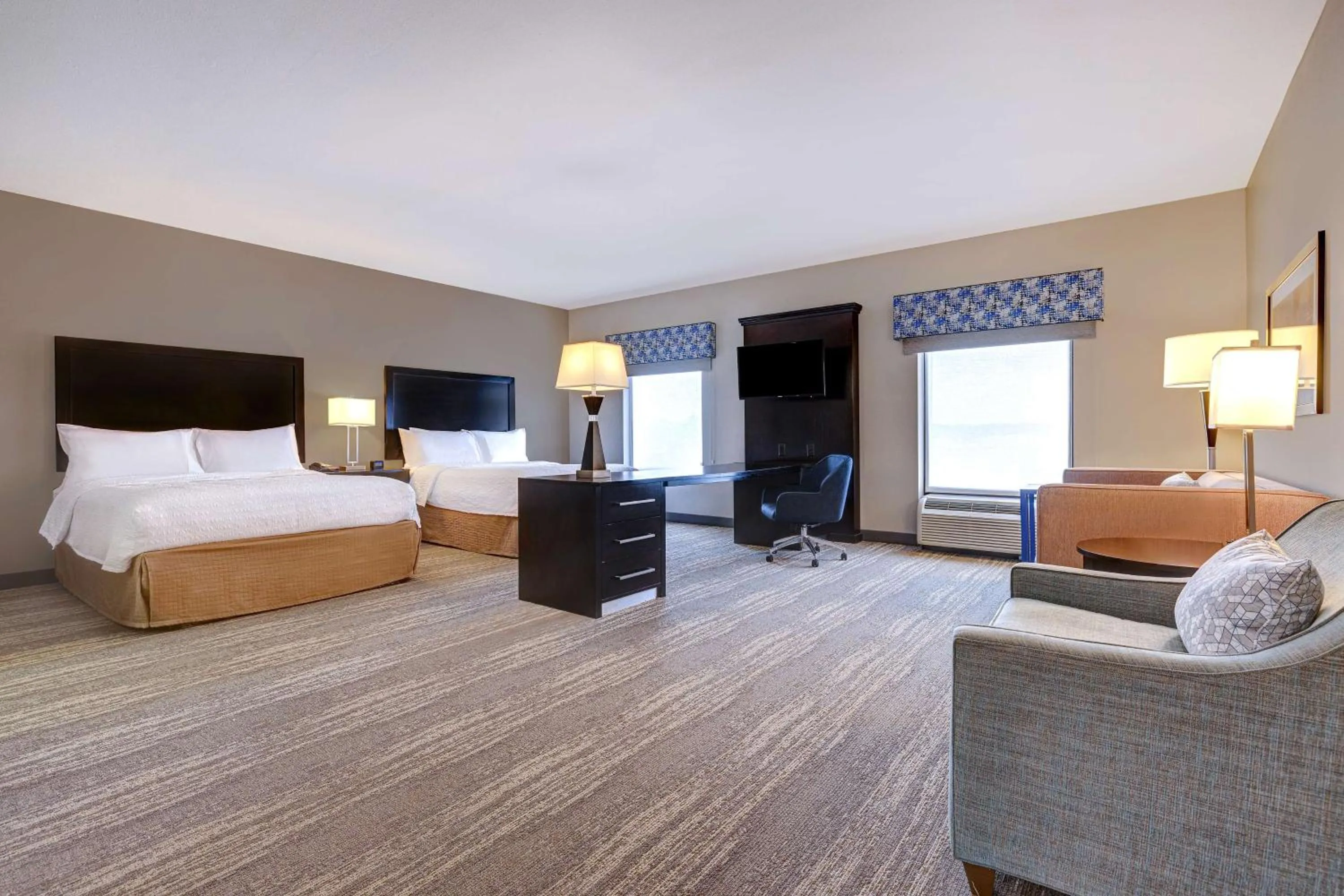Bedroom, Bed in Hampton Inn & Suites Tampa Northwest/Oldsmar