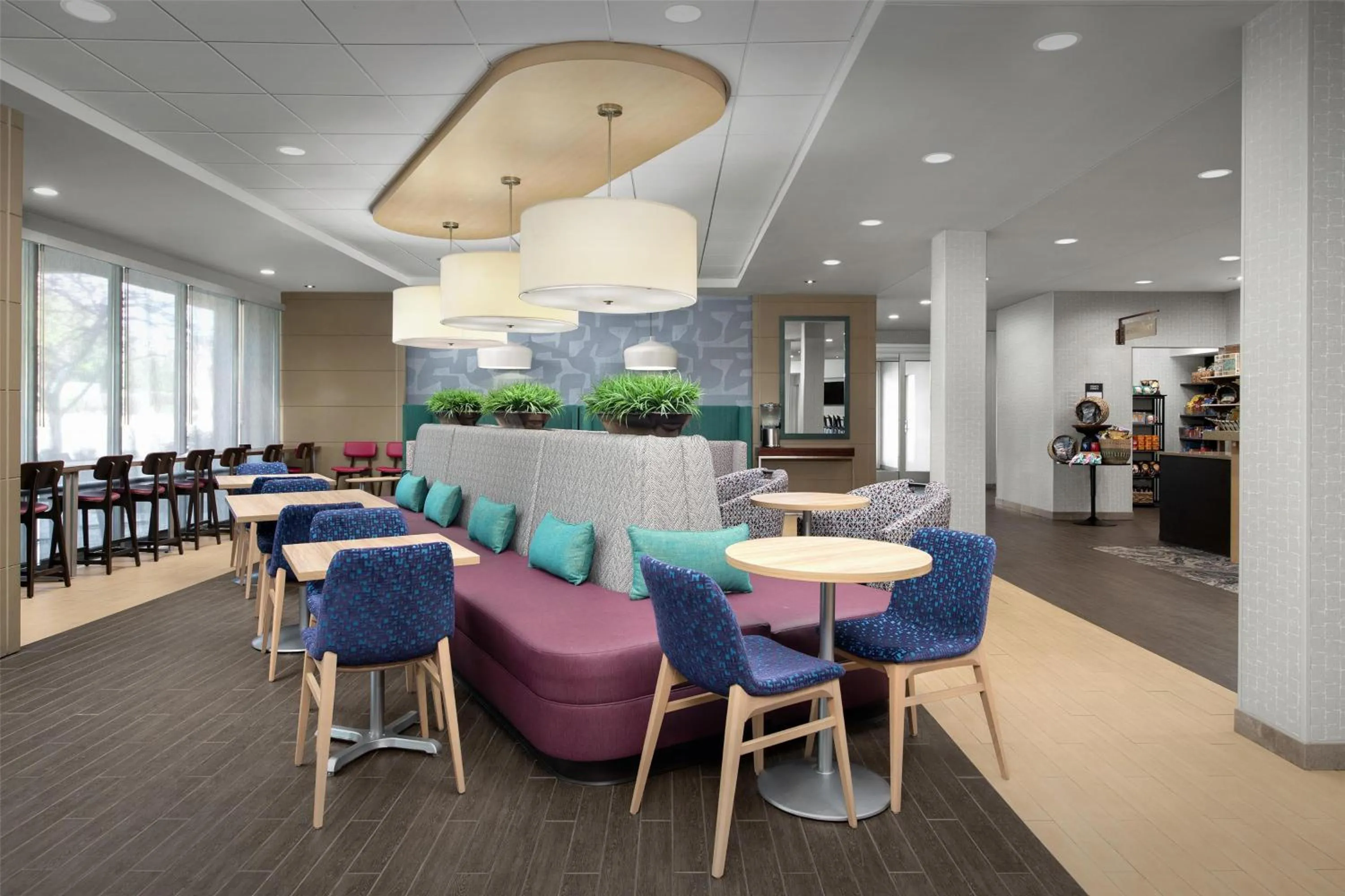 Lobby or reception in Home2 Suites Nashville Airport