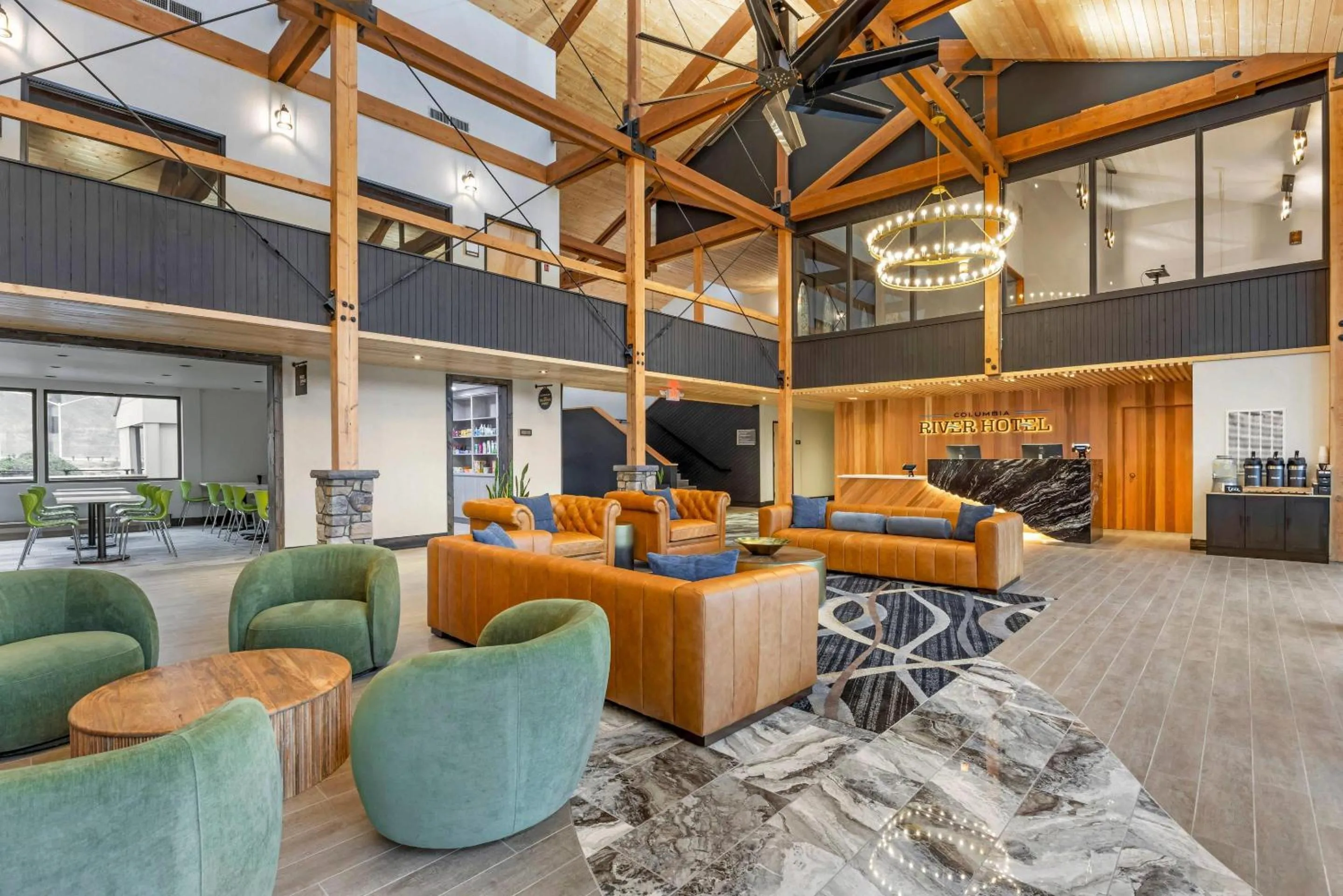 Lobby or reception in Columbia River Hotel and Conference Center, an Ascend Collection Hotel