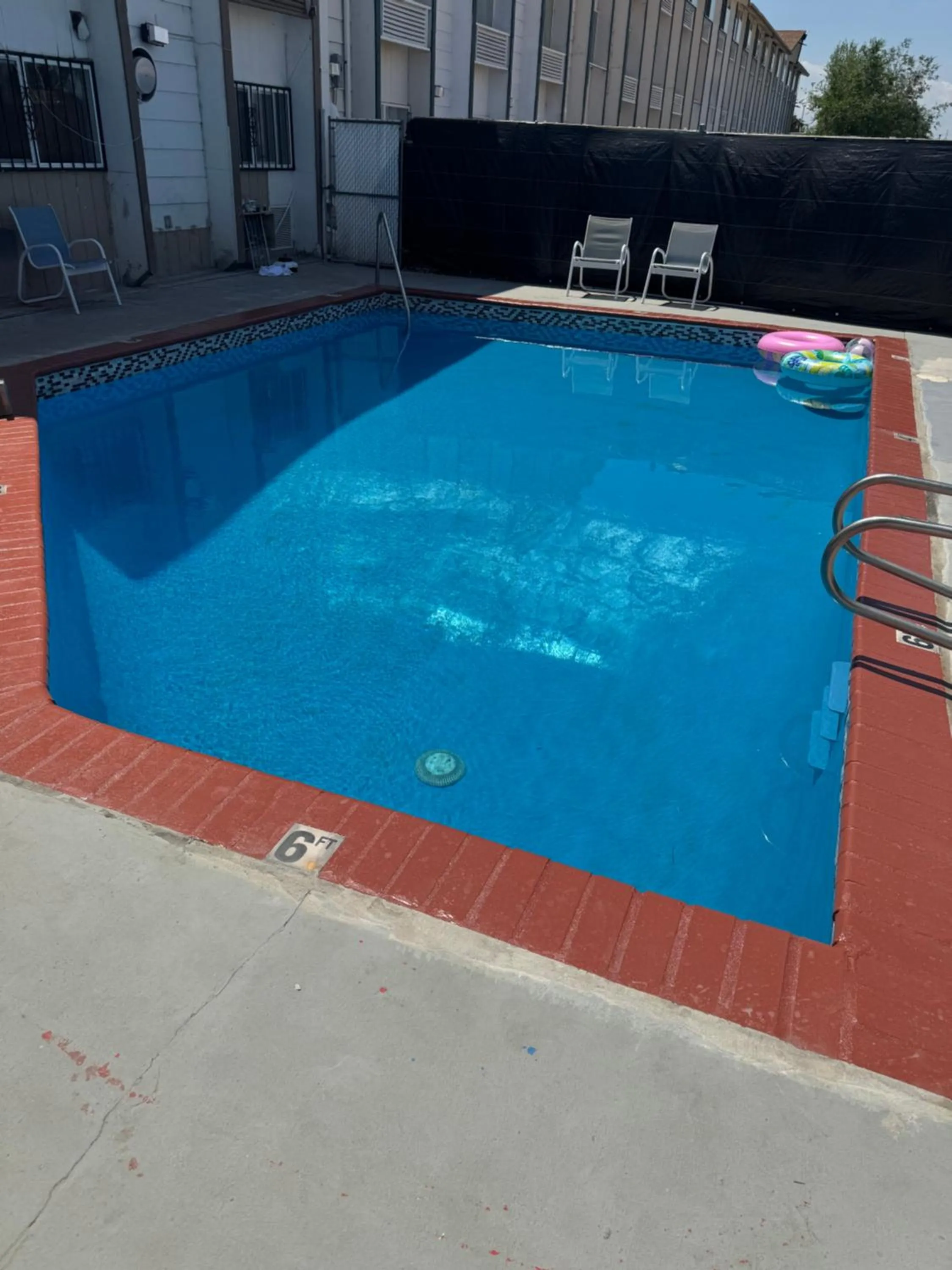 Pool view in Nampa Inn & Suites