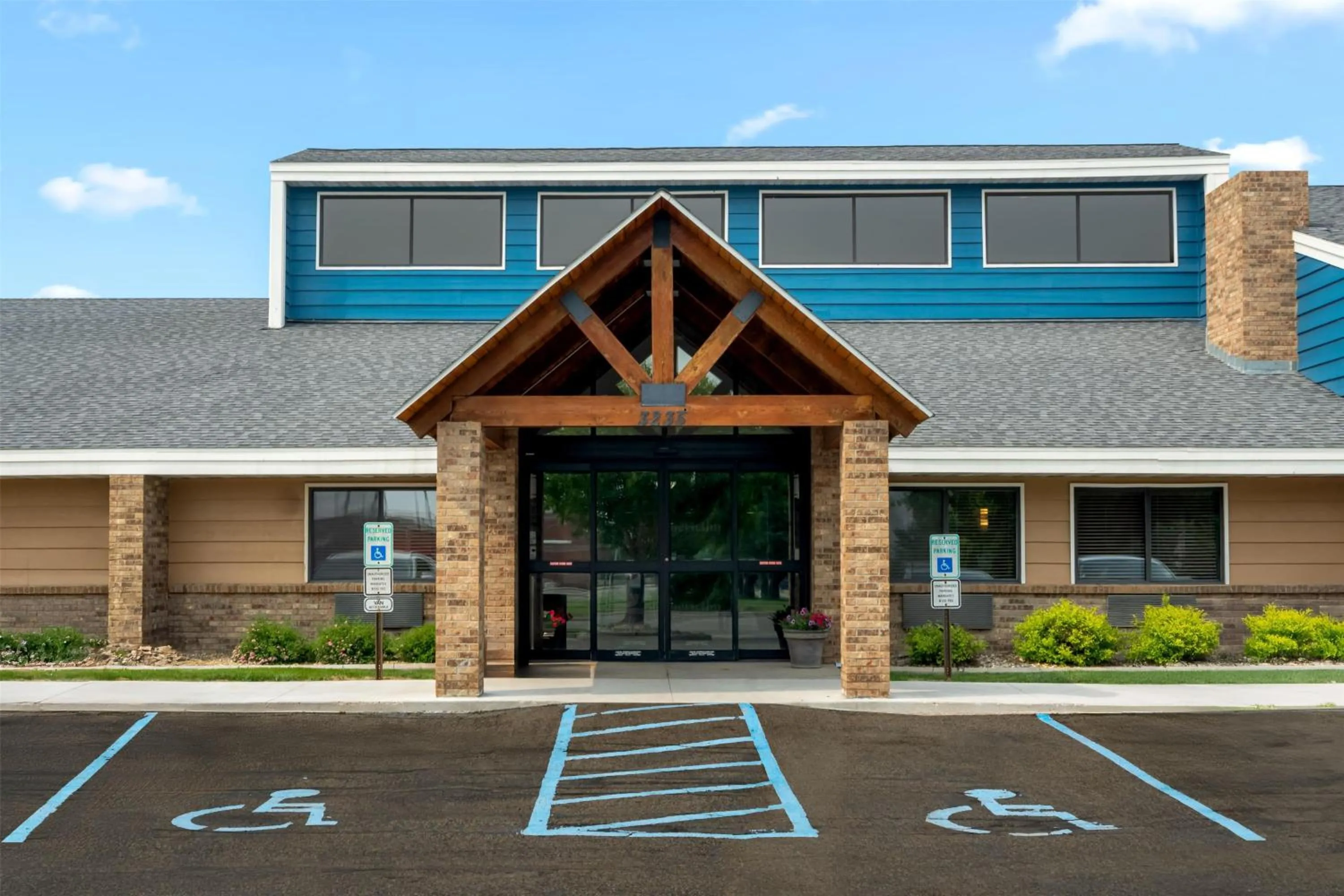 Property building in AmericInn by Wyndham Bismarck