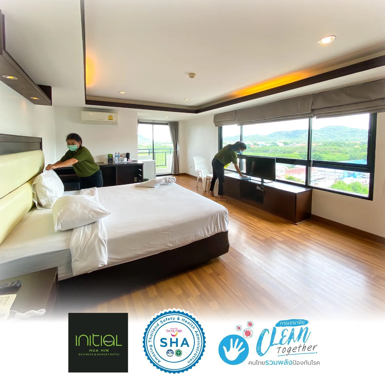 Staff, Bed in Initial Hua Hin - SHA Plus