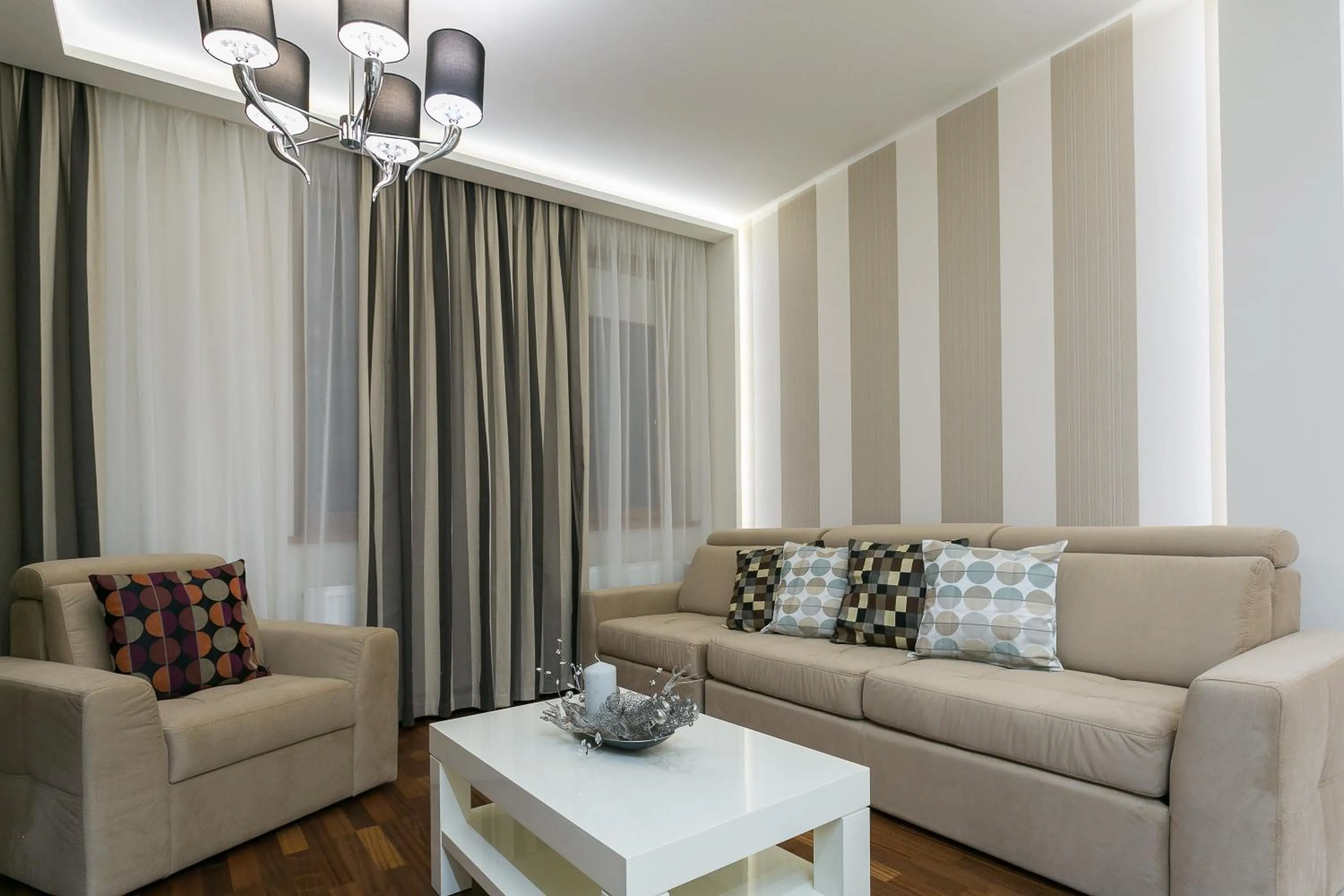 Communal lounge/ TV room in VIP Apartamenty Gorące Źródła