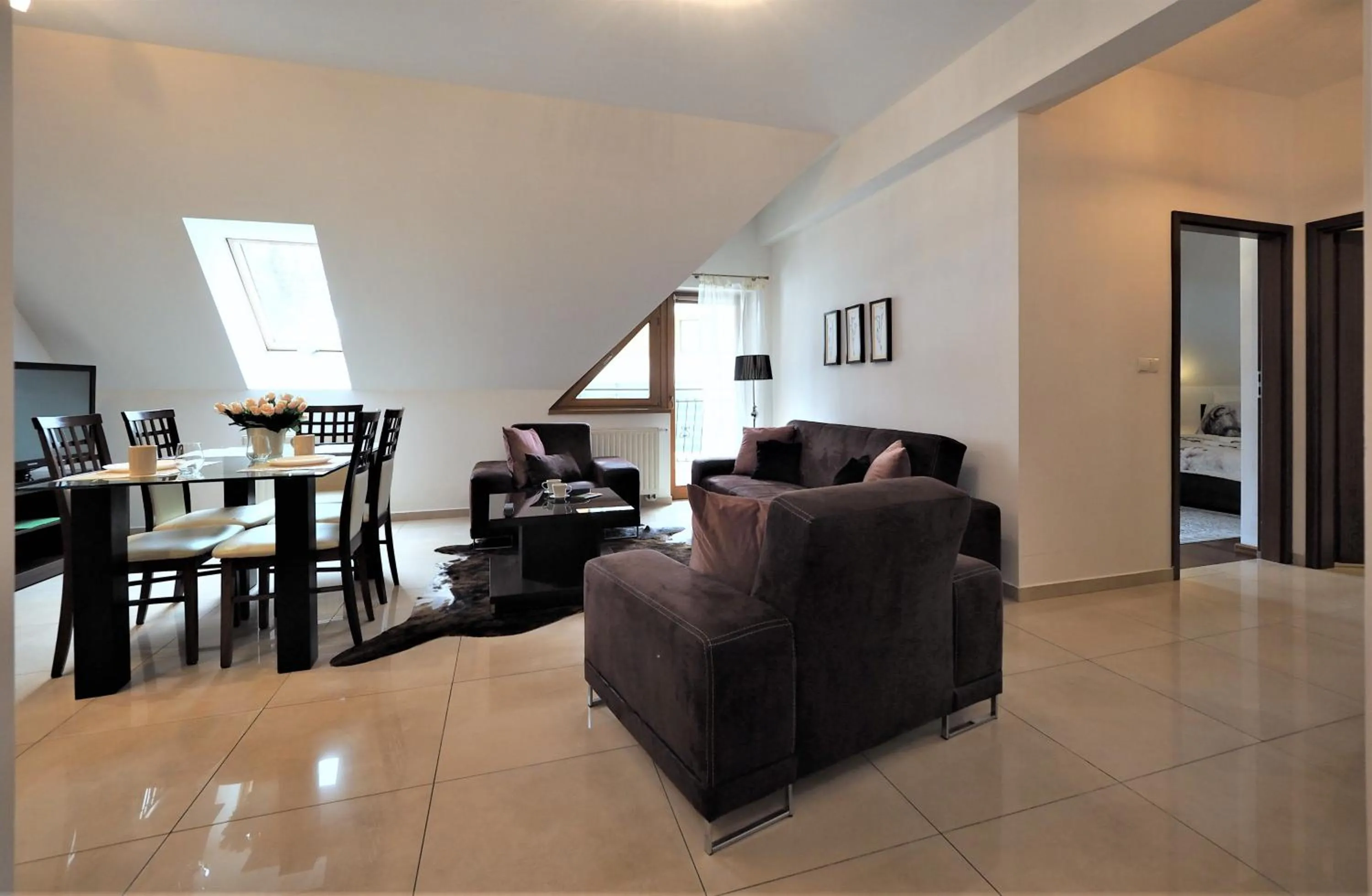 Living room in VIP Apartamenty Gorące Źródła