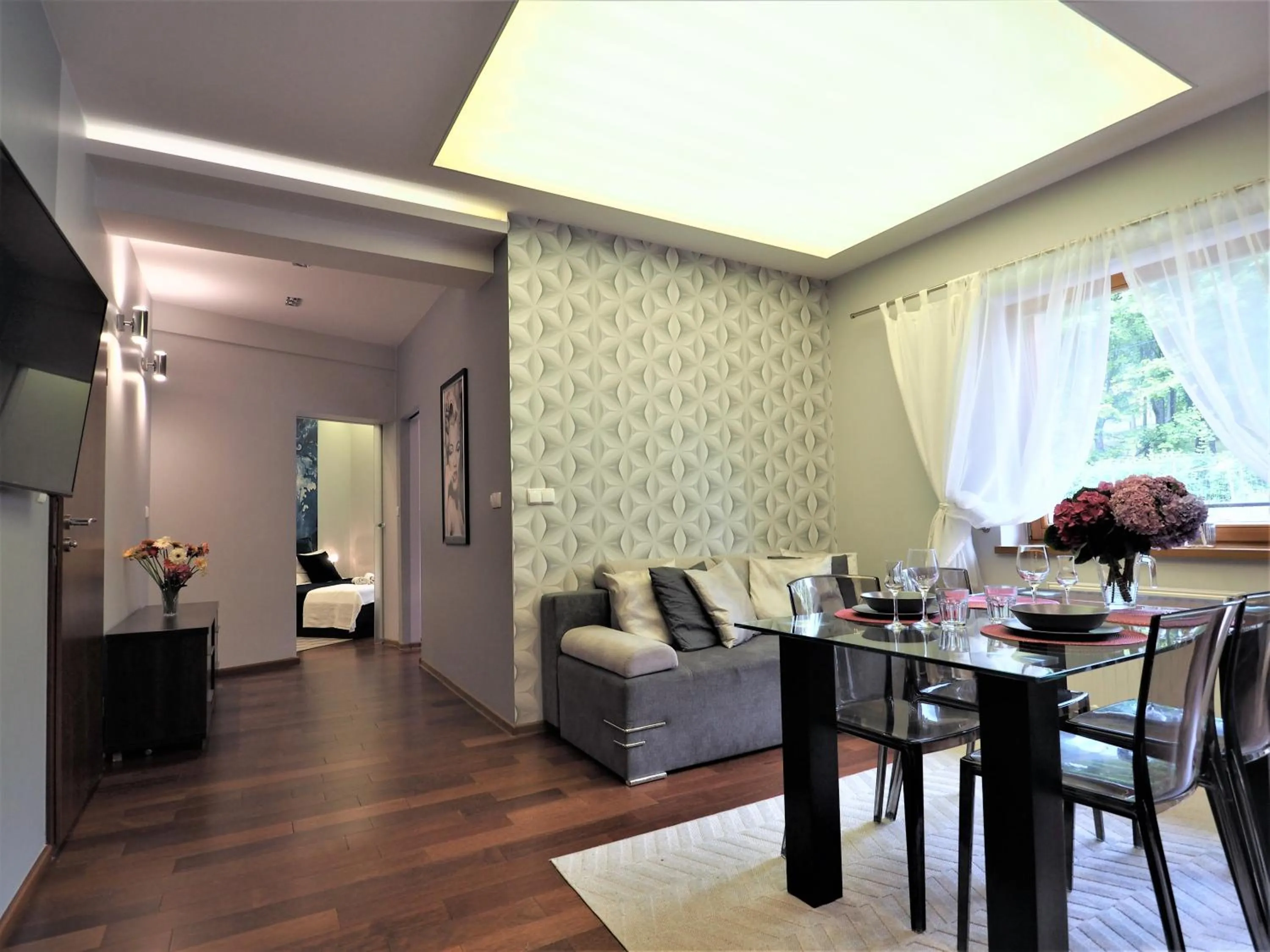 Living room in VIP Apartamenty Gorące Źródła