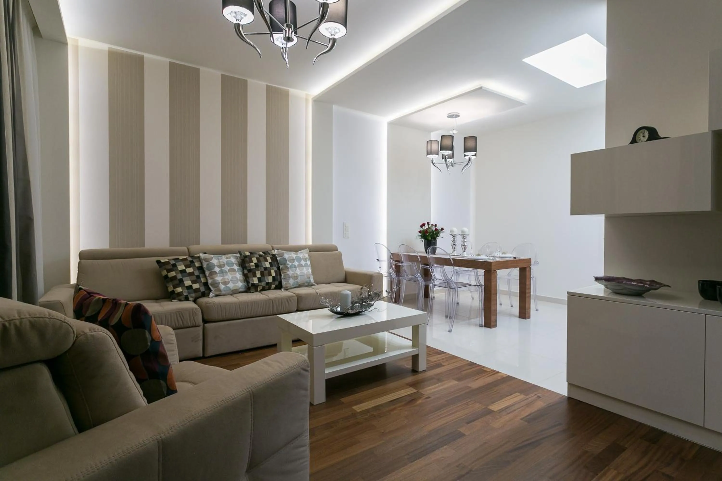 Communal lounge/ TV room in VIP Apartamenty Gorące Źródła