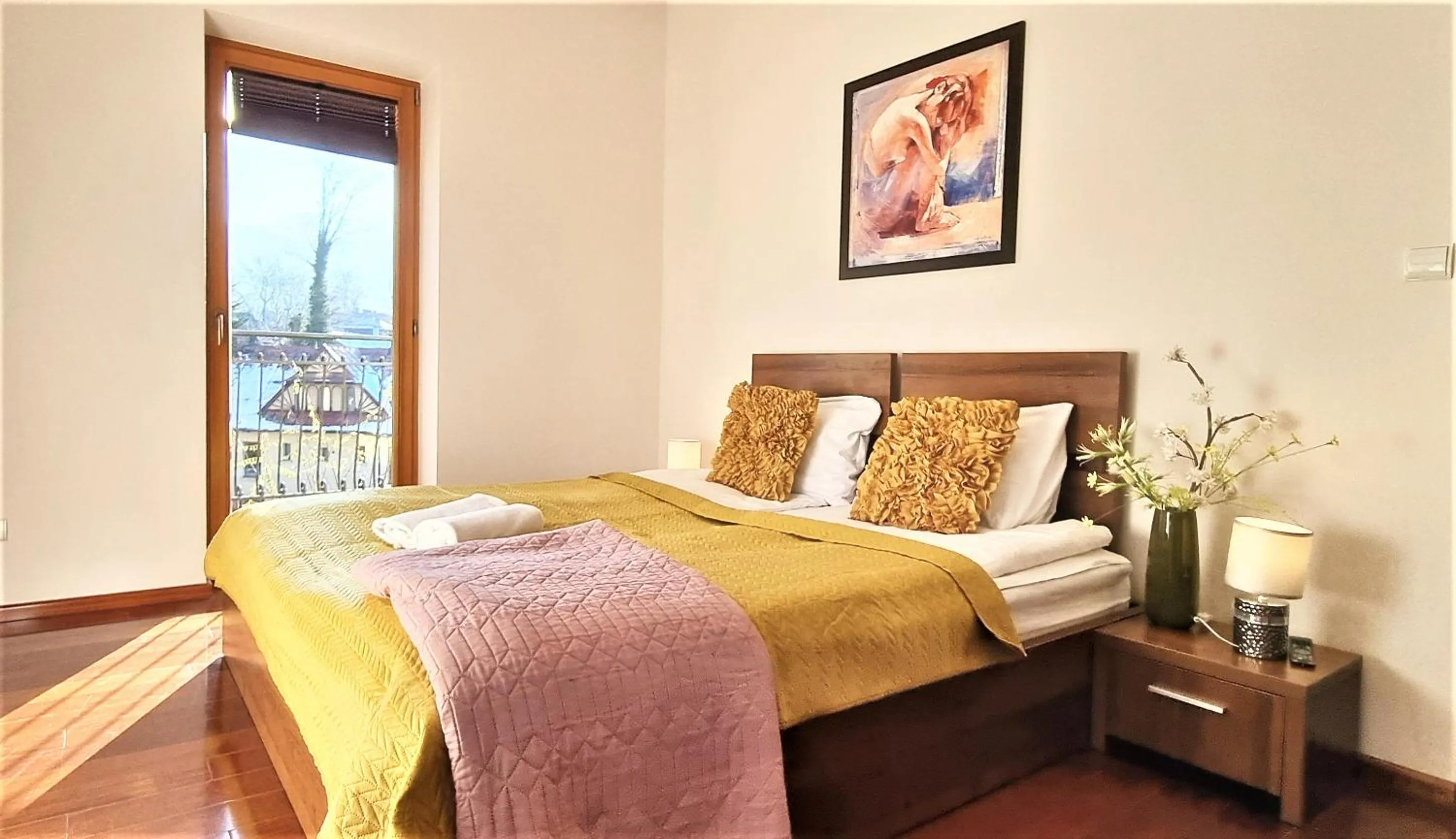 Bedroom, Bed in VIP Apartamenty Gorące Źródła
