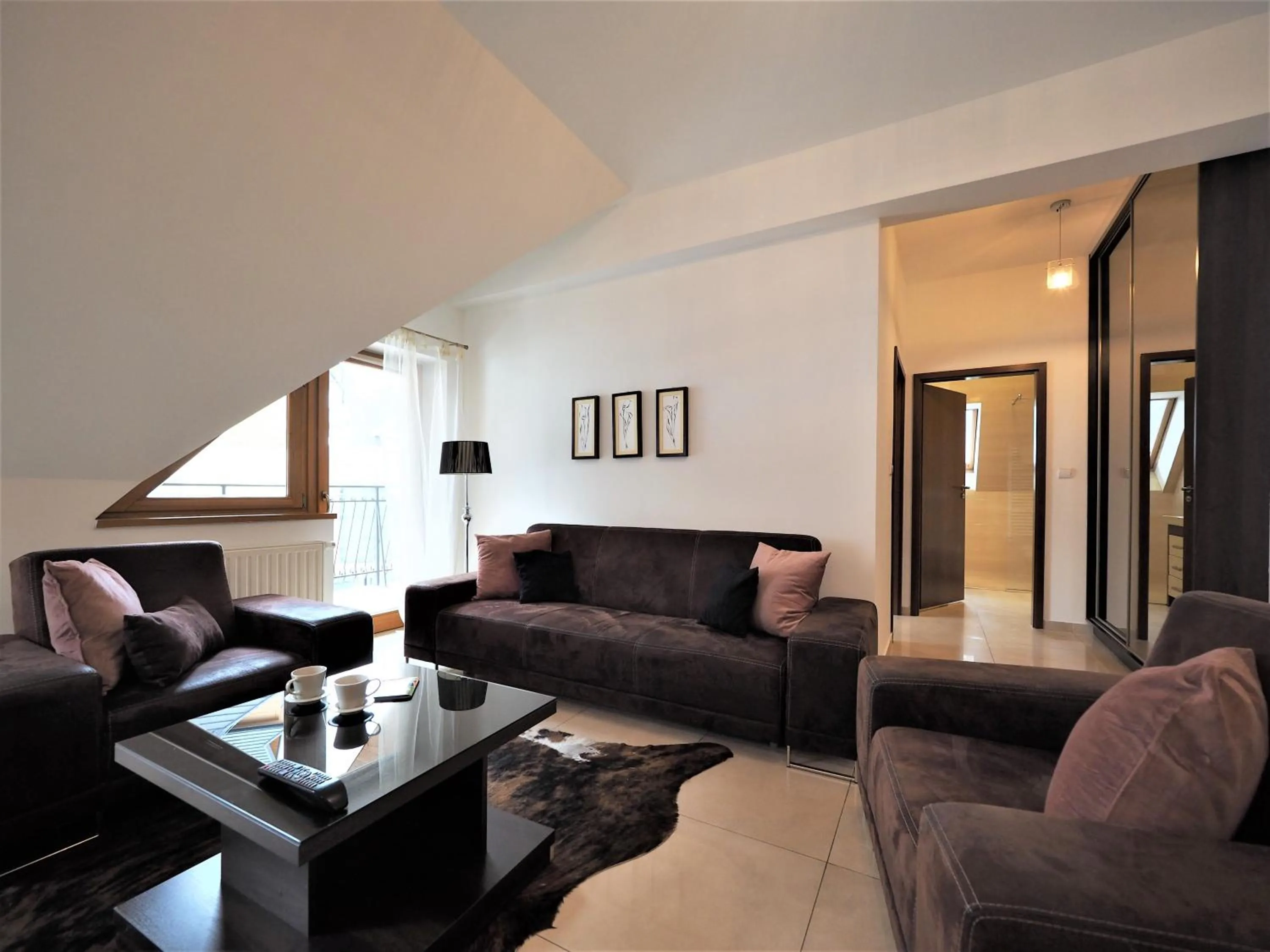 Living room in VIP Apartamenty Gorące Źródła