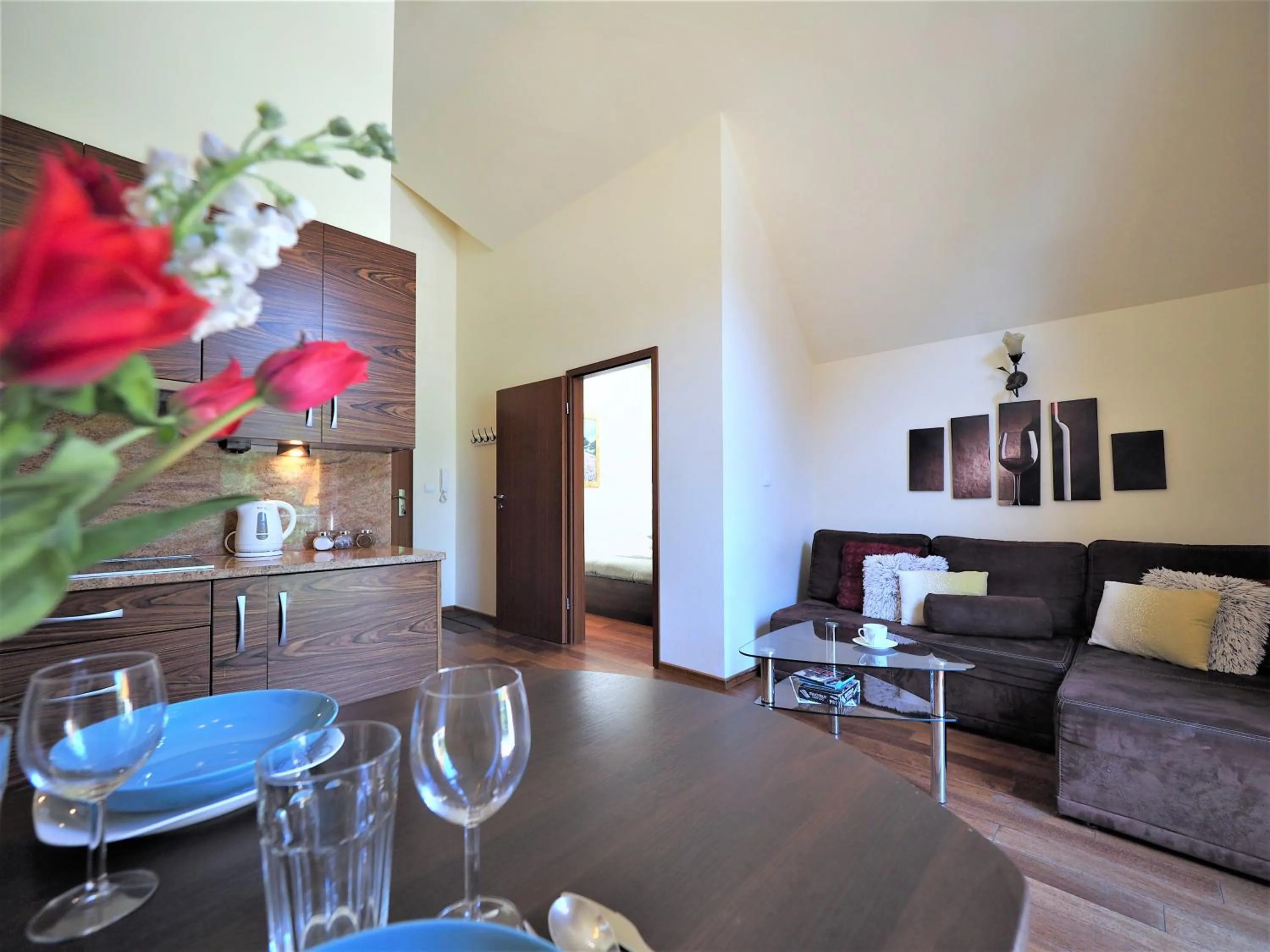 Living room in VIP Apartamenty Gorące Źródła