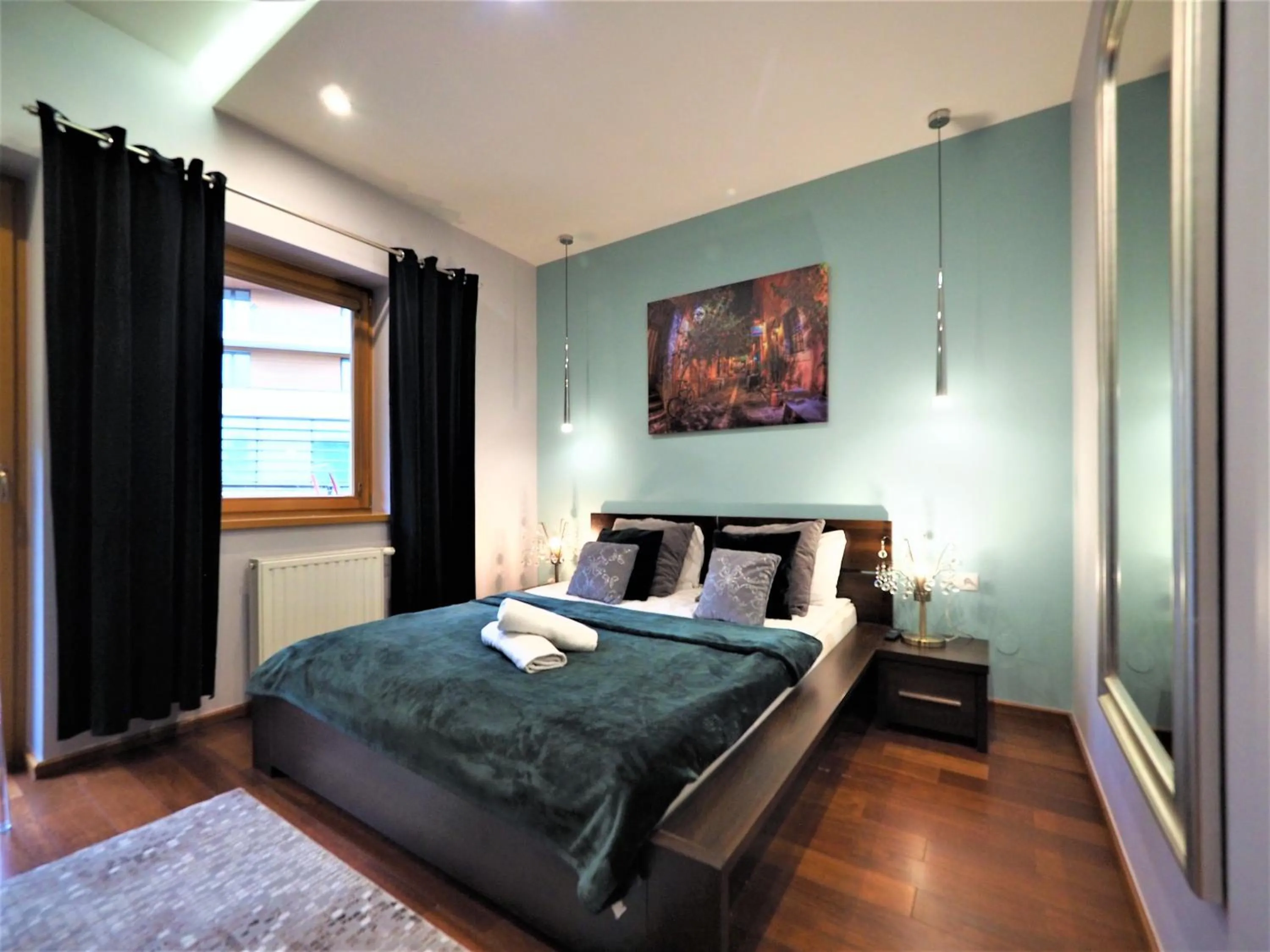 Bedroom, Bed in VIP Apartamenty Gorące Źródła