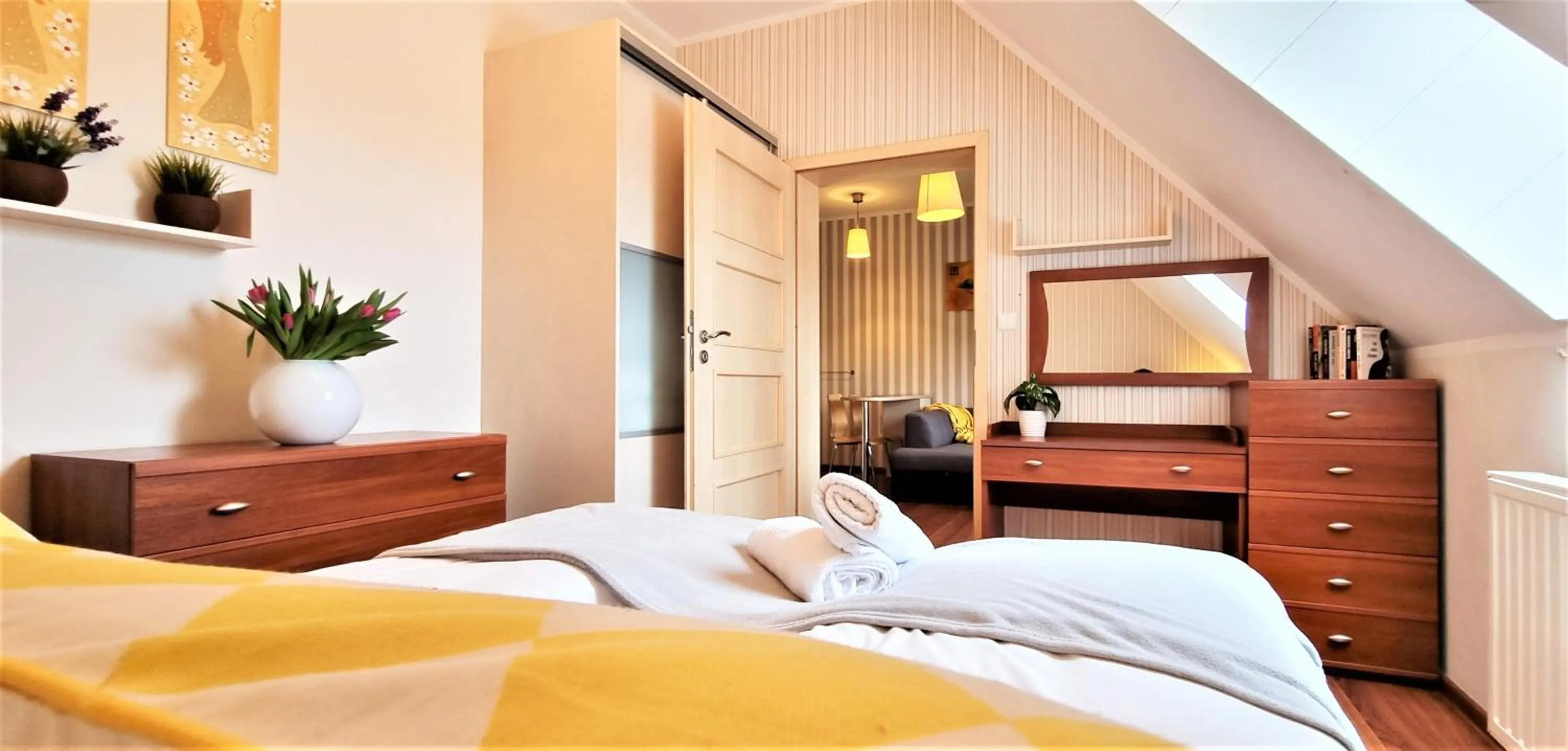 Bedroom, Bed in VIP Apartamenty Gorące Źródła