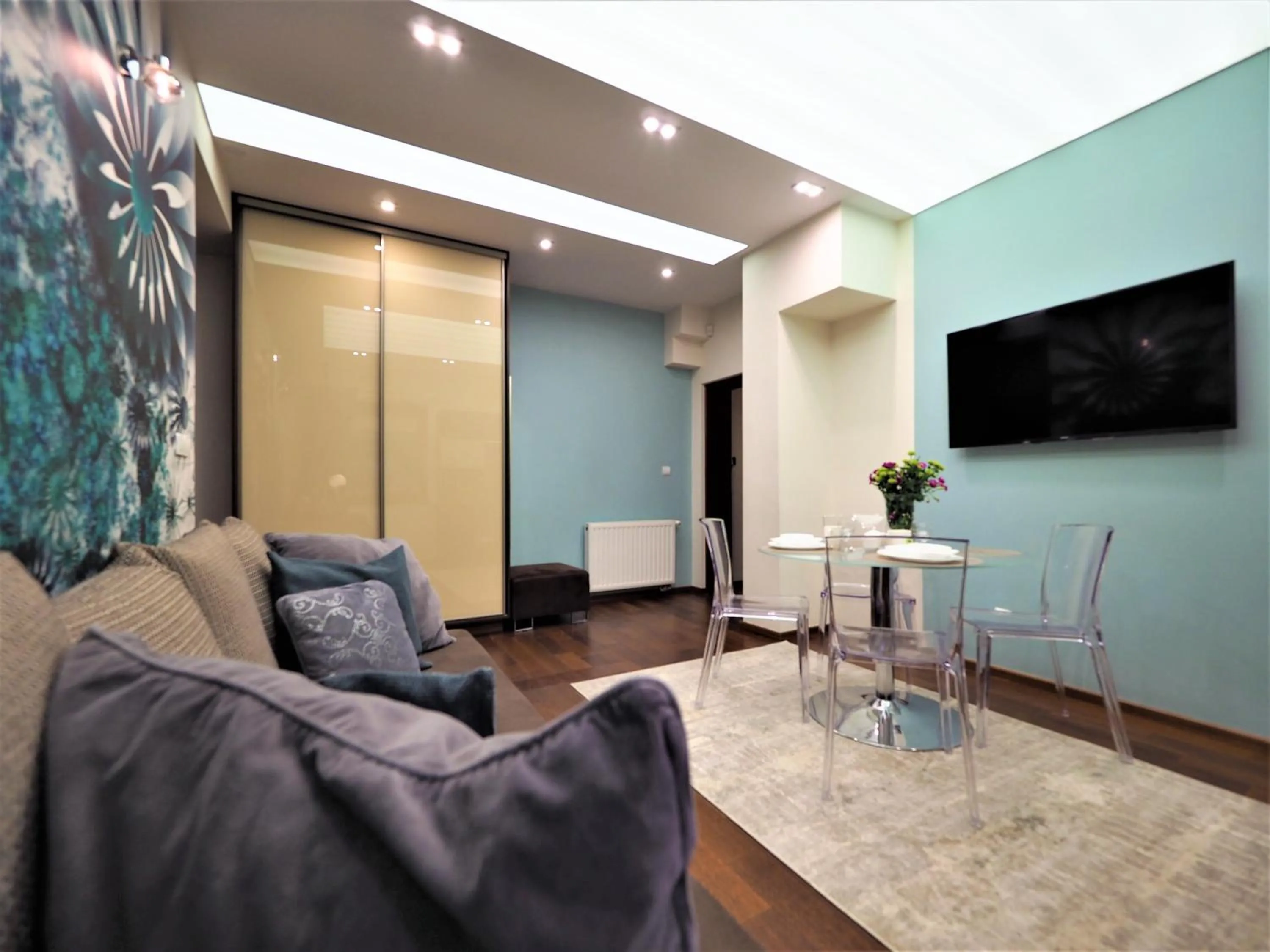 Living room in VIP Apartamenty Gorące Źródła