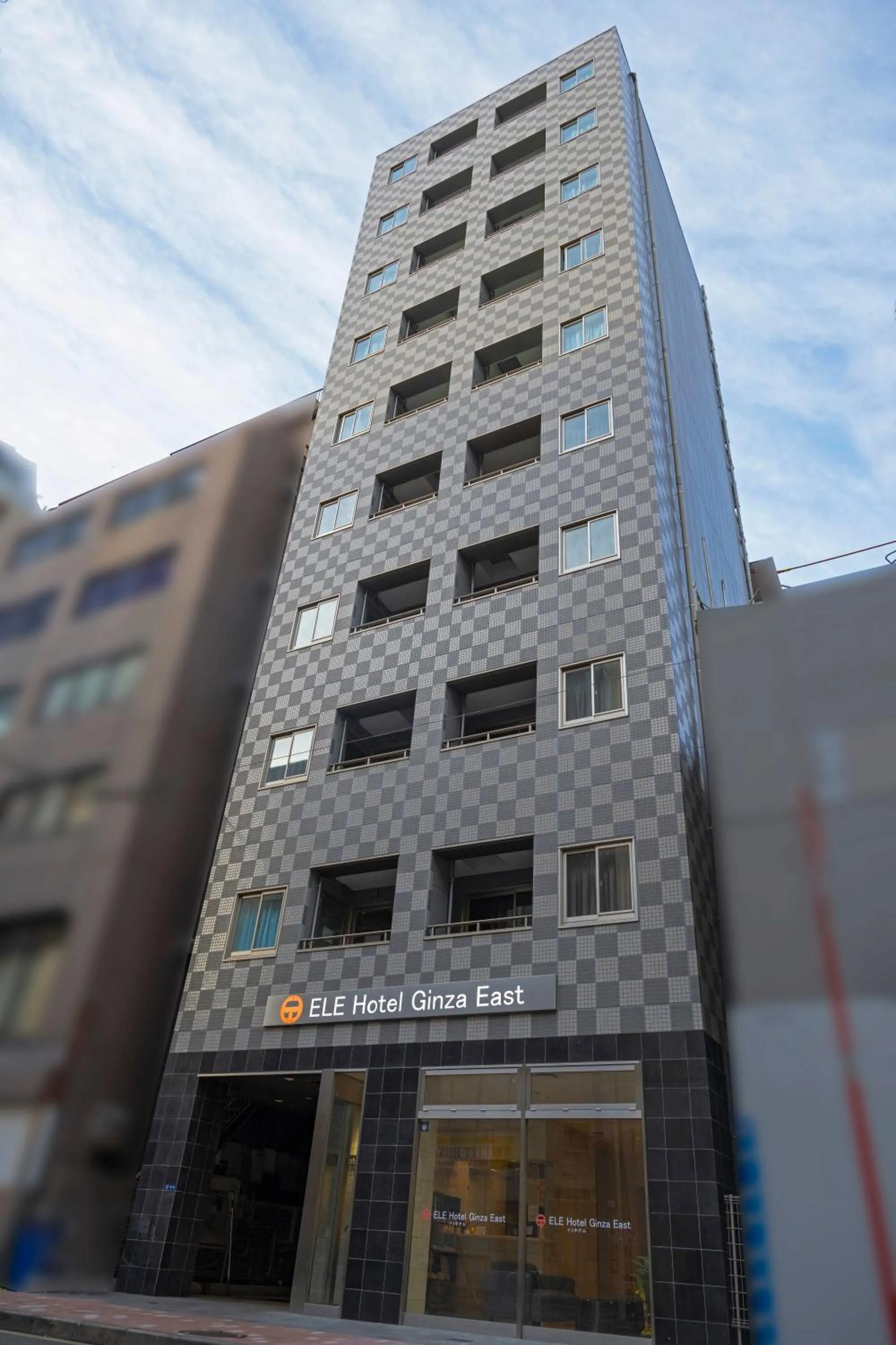 Property building in ELE Hotel Ginza East