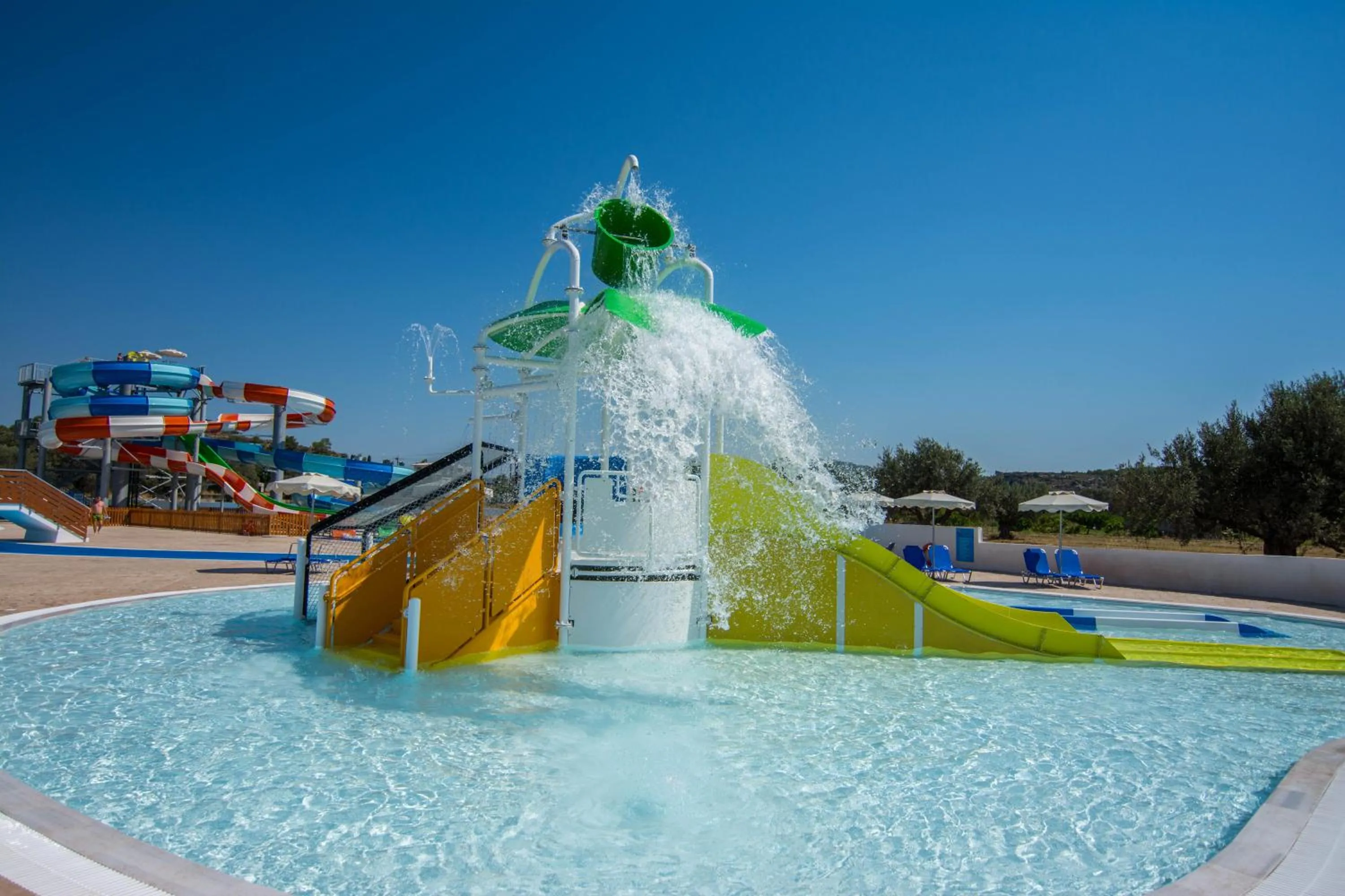Aqua park in Olive Garden Hotel