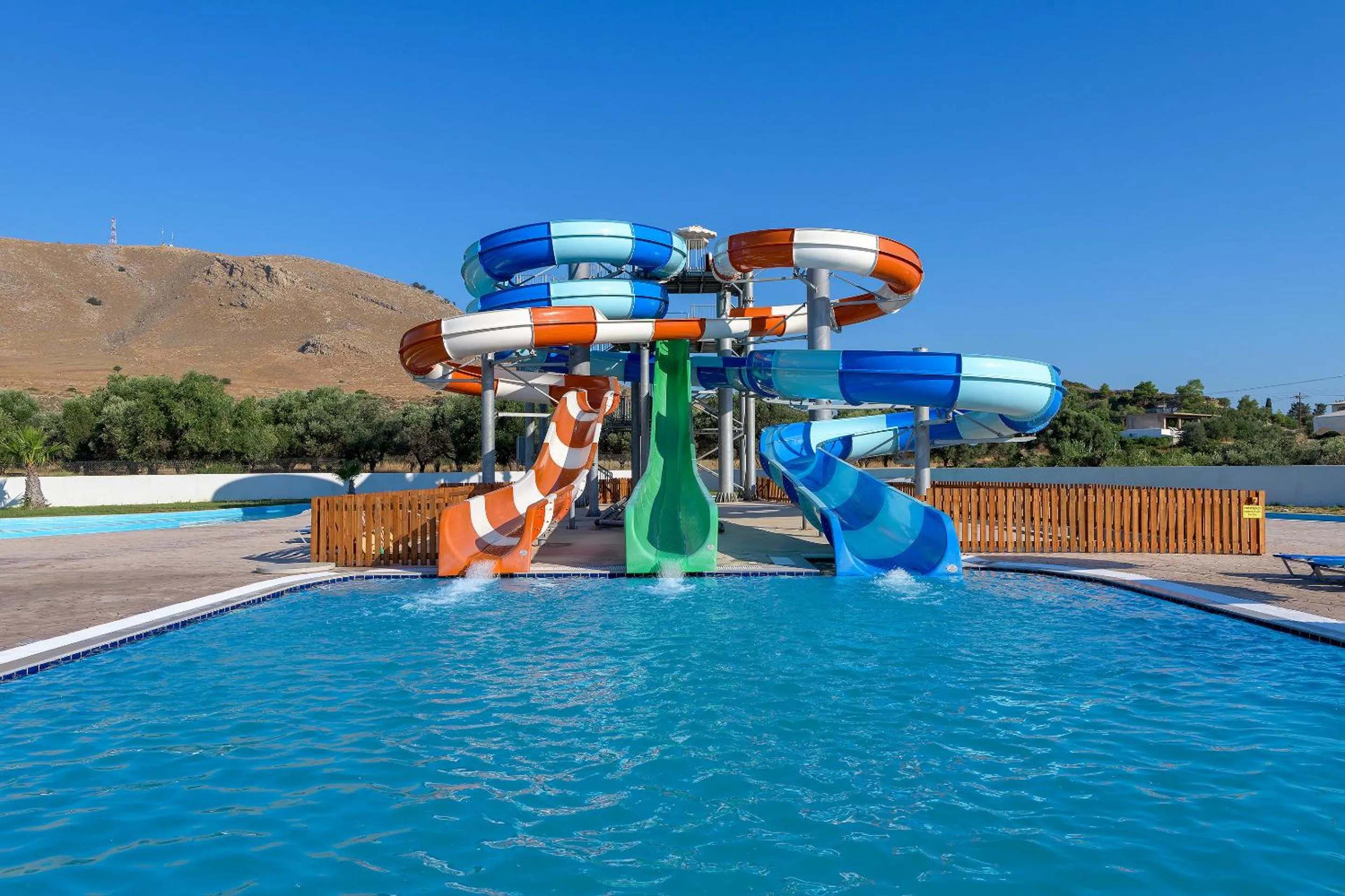Aqua park in Olive Garden Hotel