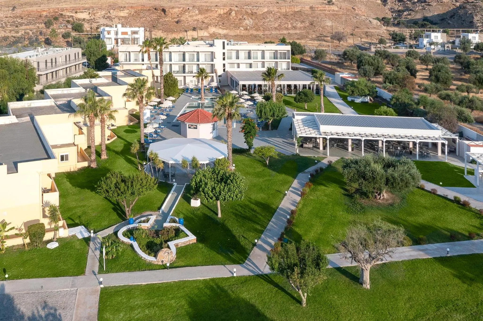 Property building in Olive Garden Hotel