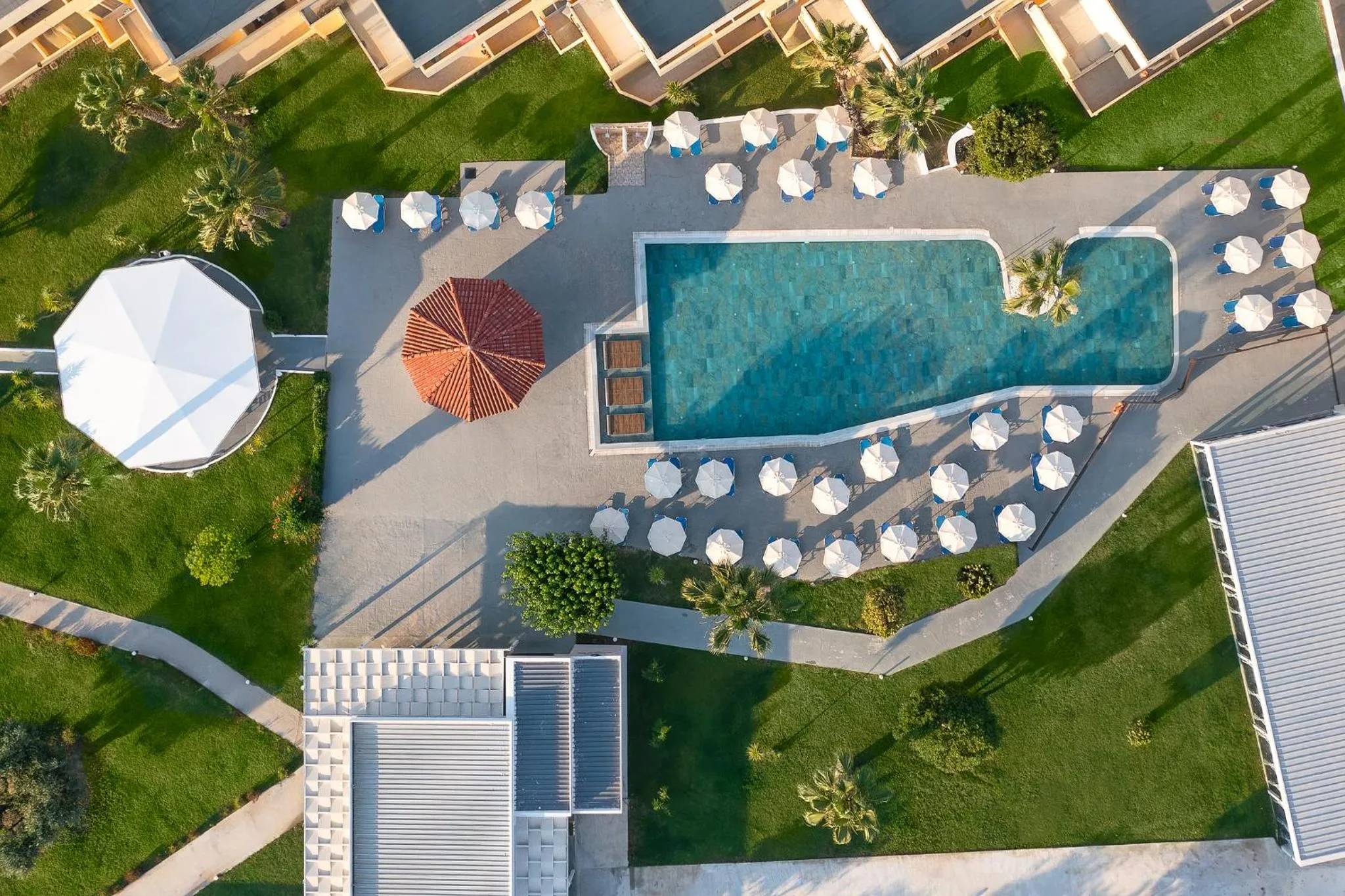 Property building in Olive Garden Hotel