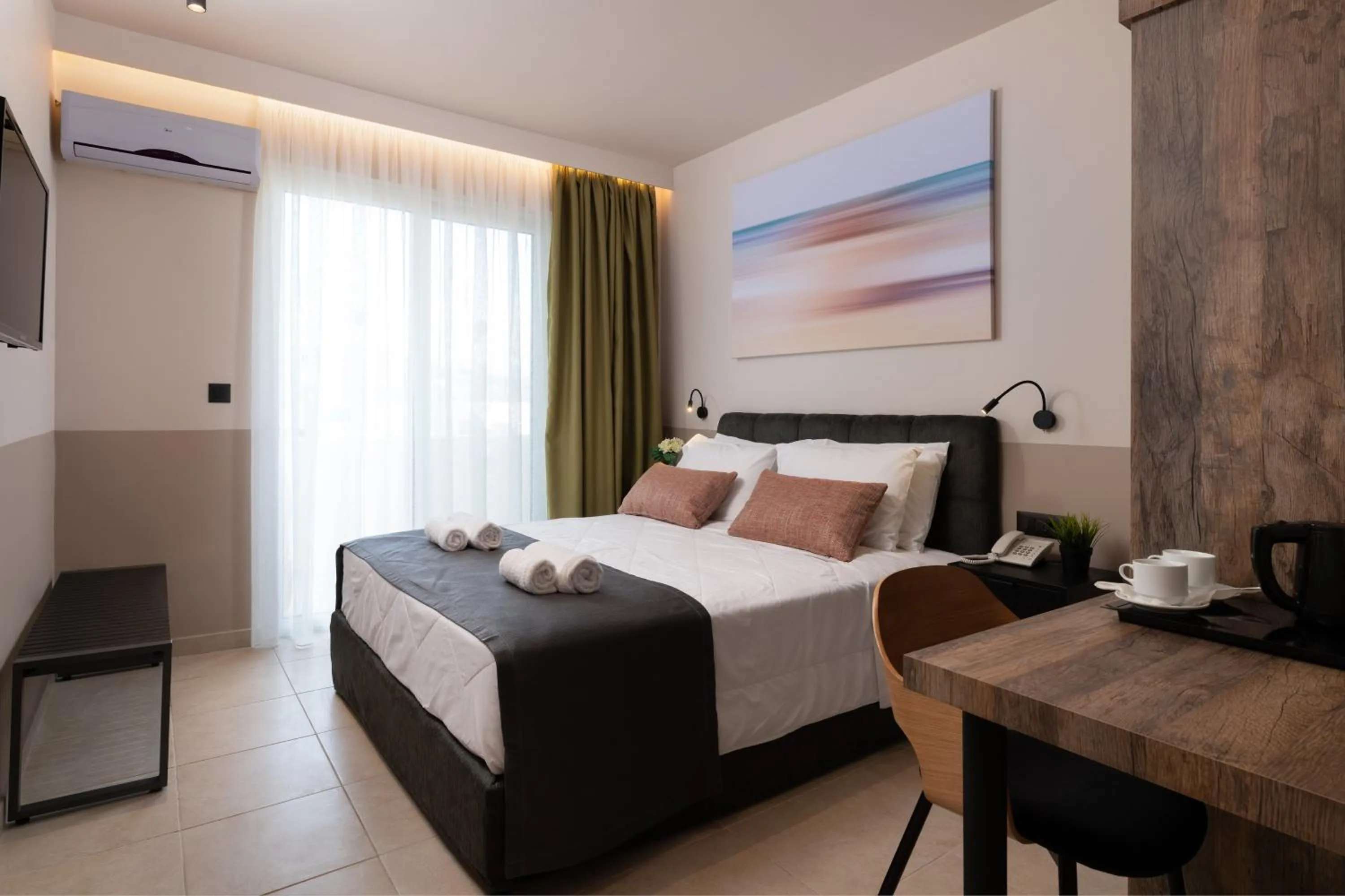 Bed in Olive Garden Hotel