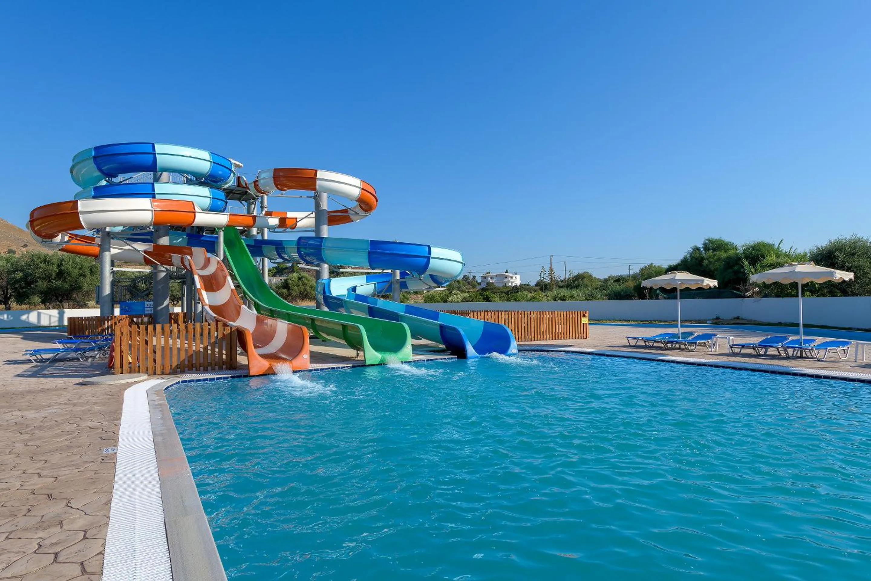 Aqua park in Olive Garden Hotel