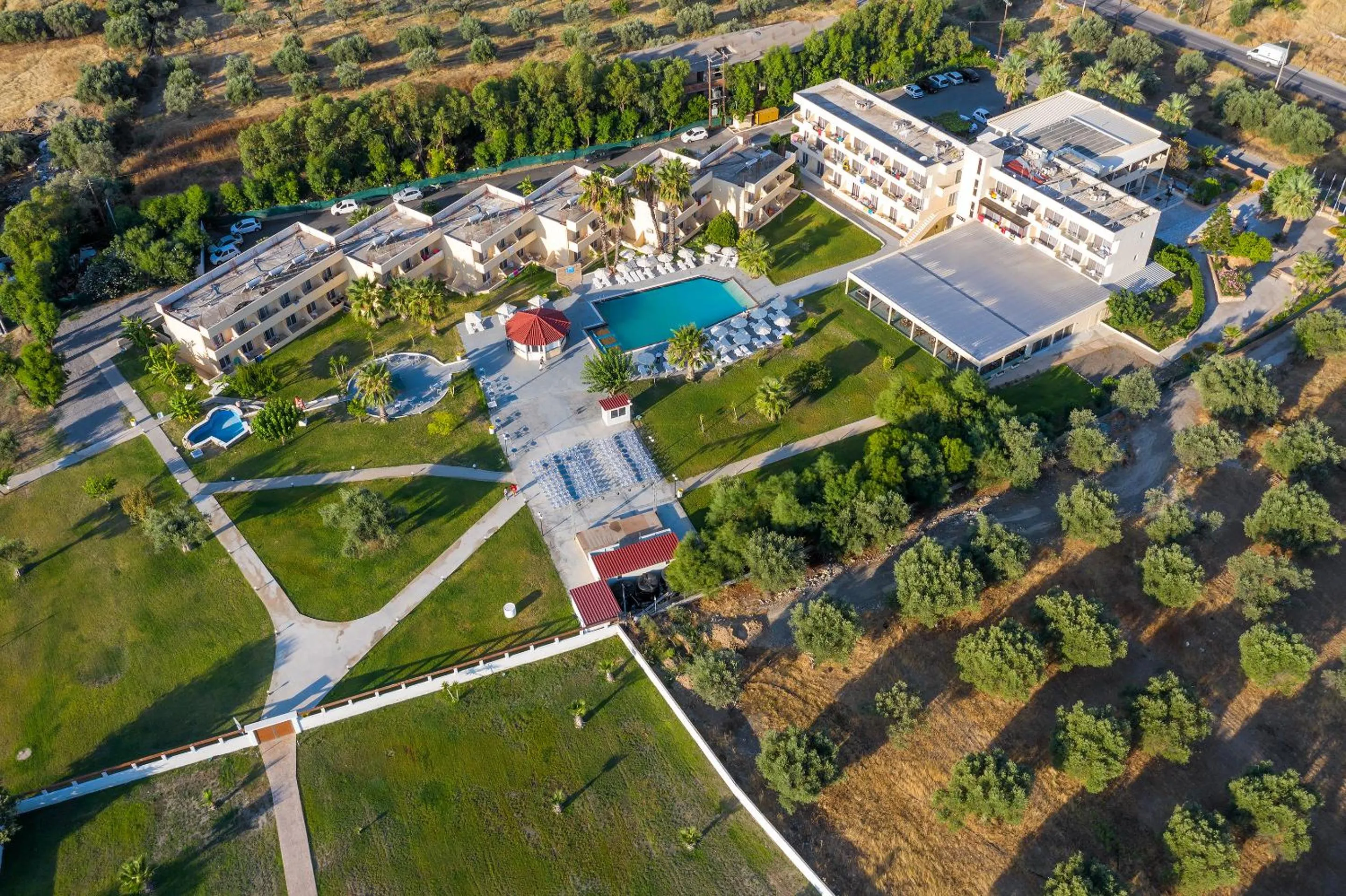 Bird's eye view in Olive Garden Hotel