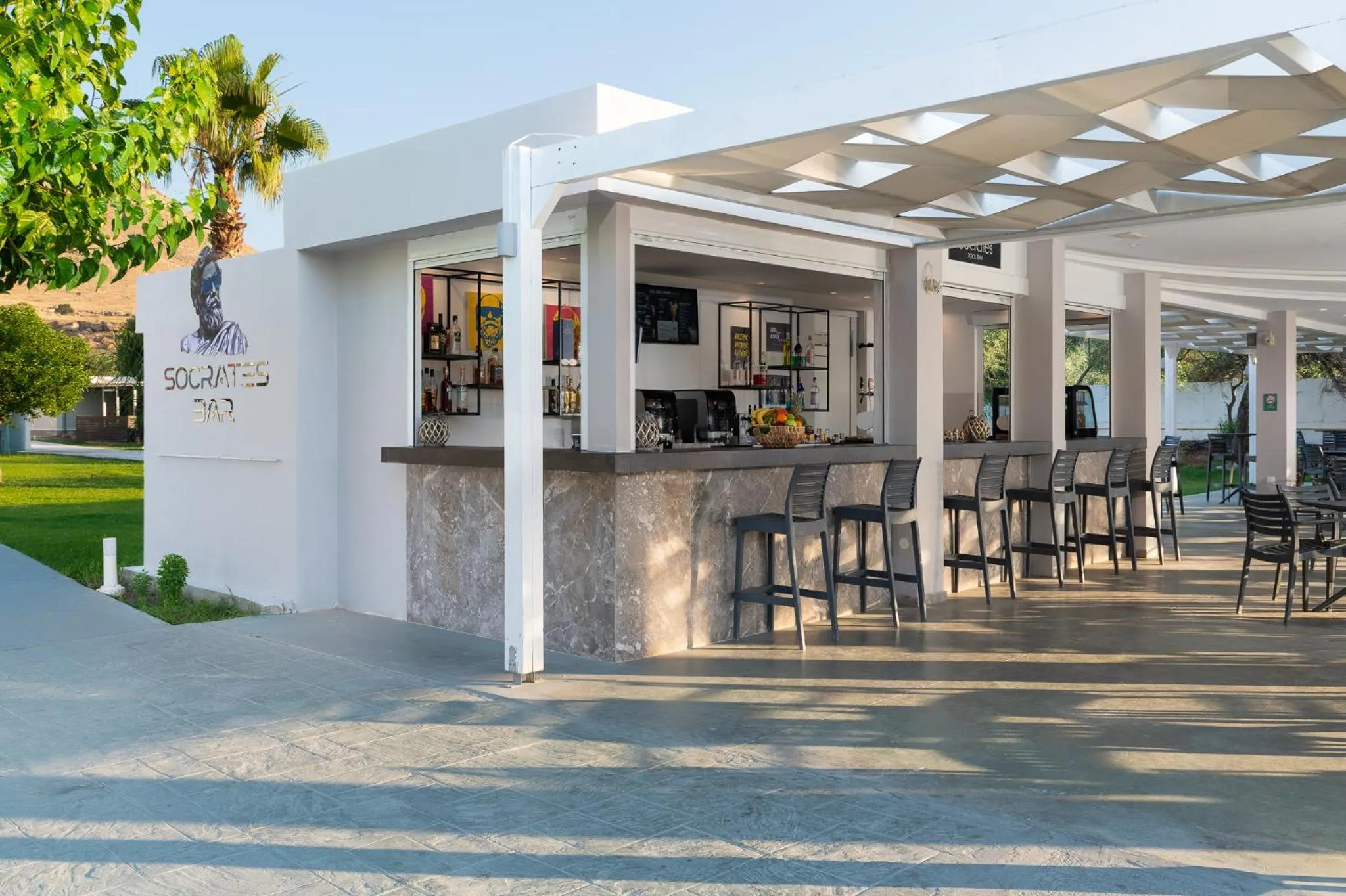 Property building in Olive Garden Hotel