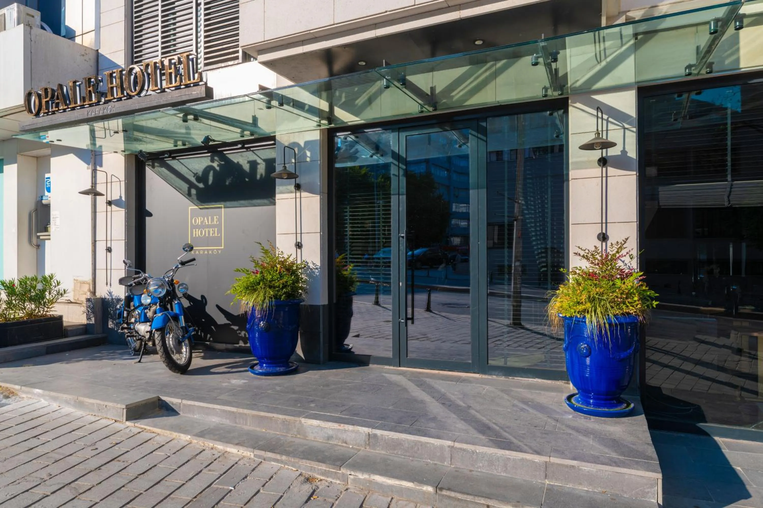 Facade/entrance in Opale Hotel