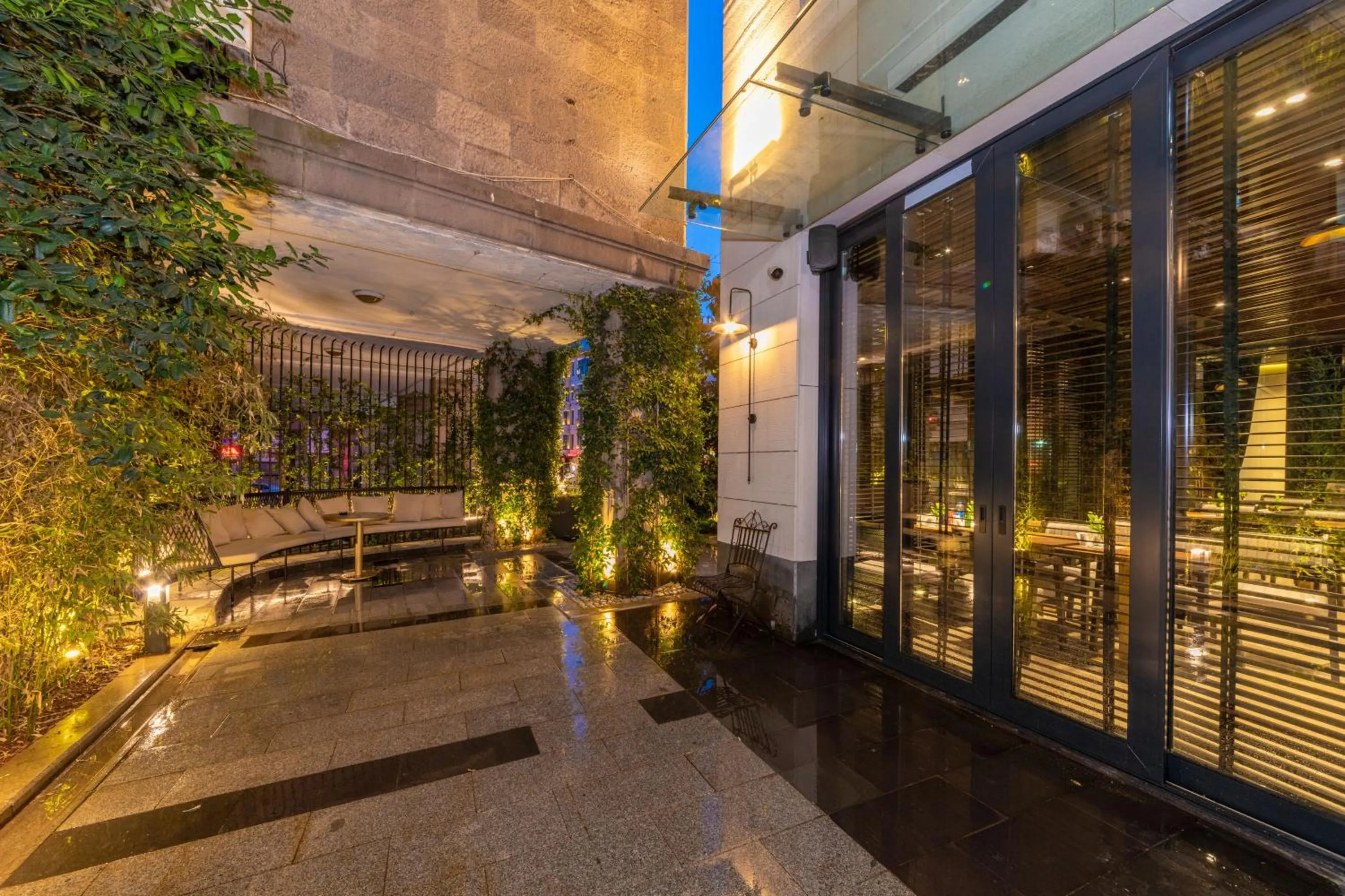 Garden in Opale Hotel