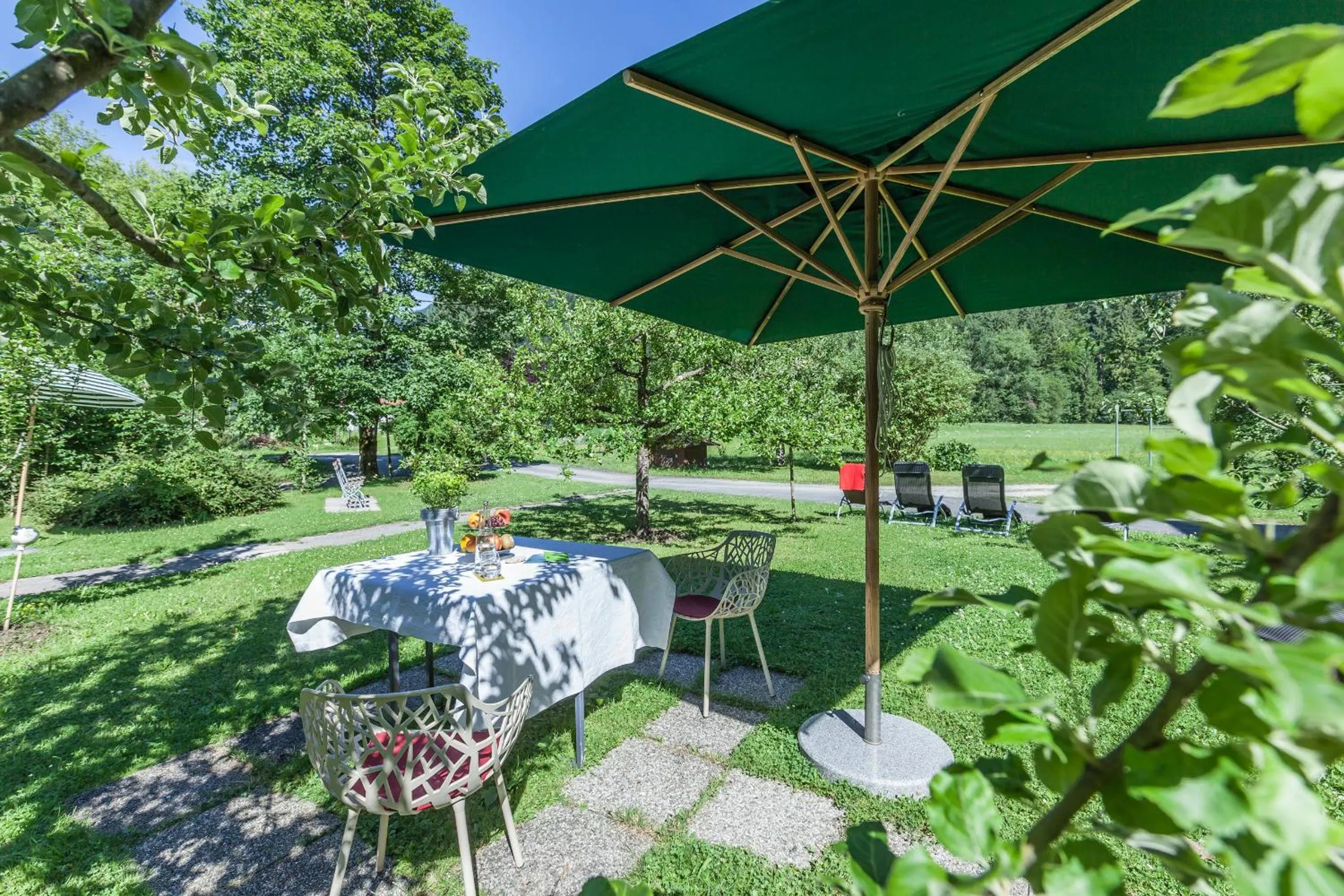 Garden in Hotel B&B "Zur Schanz"