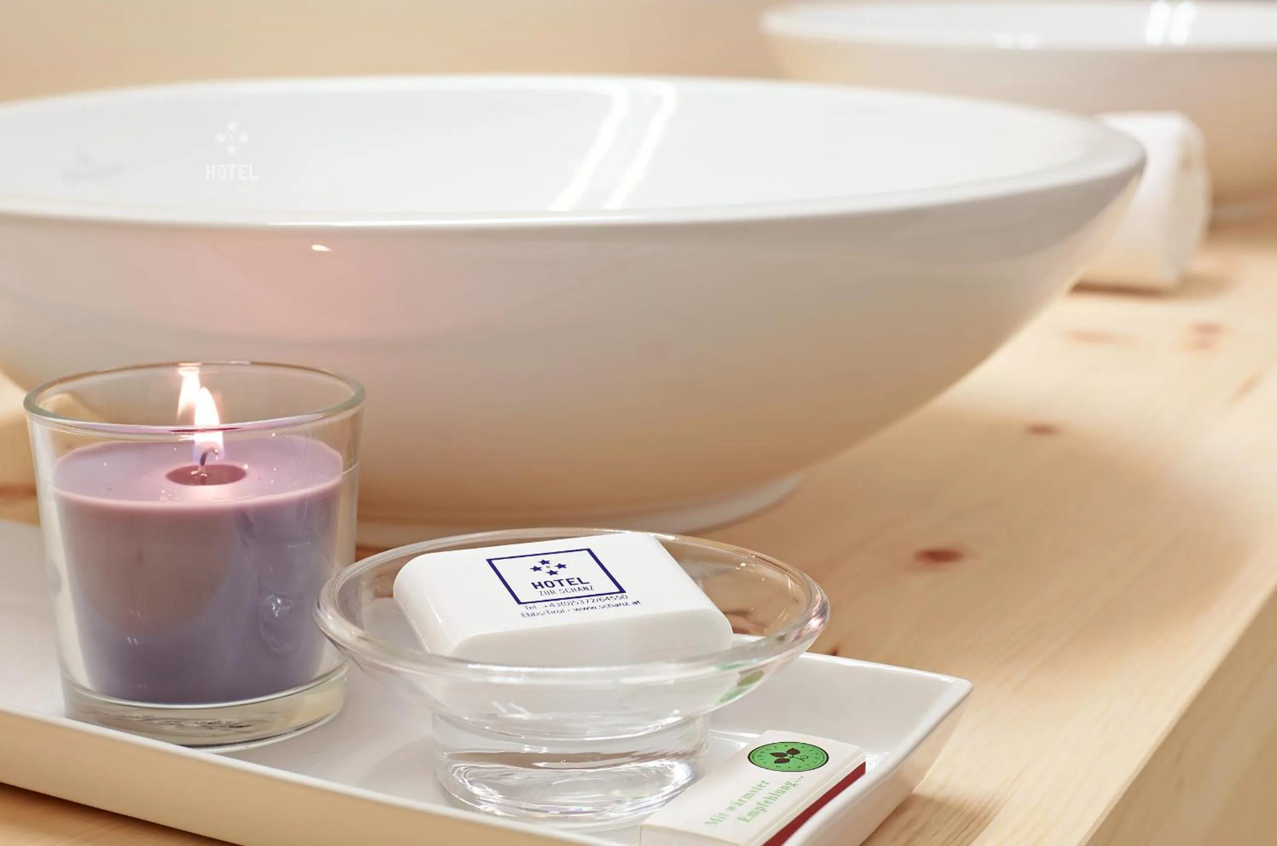 Bathroom in Hotel B&B "Zur Schanz"