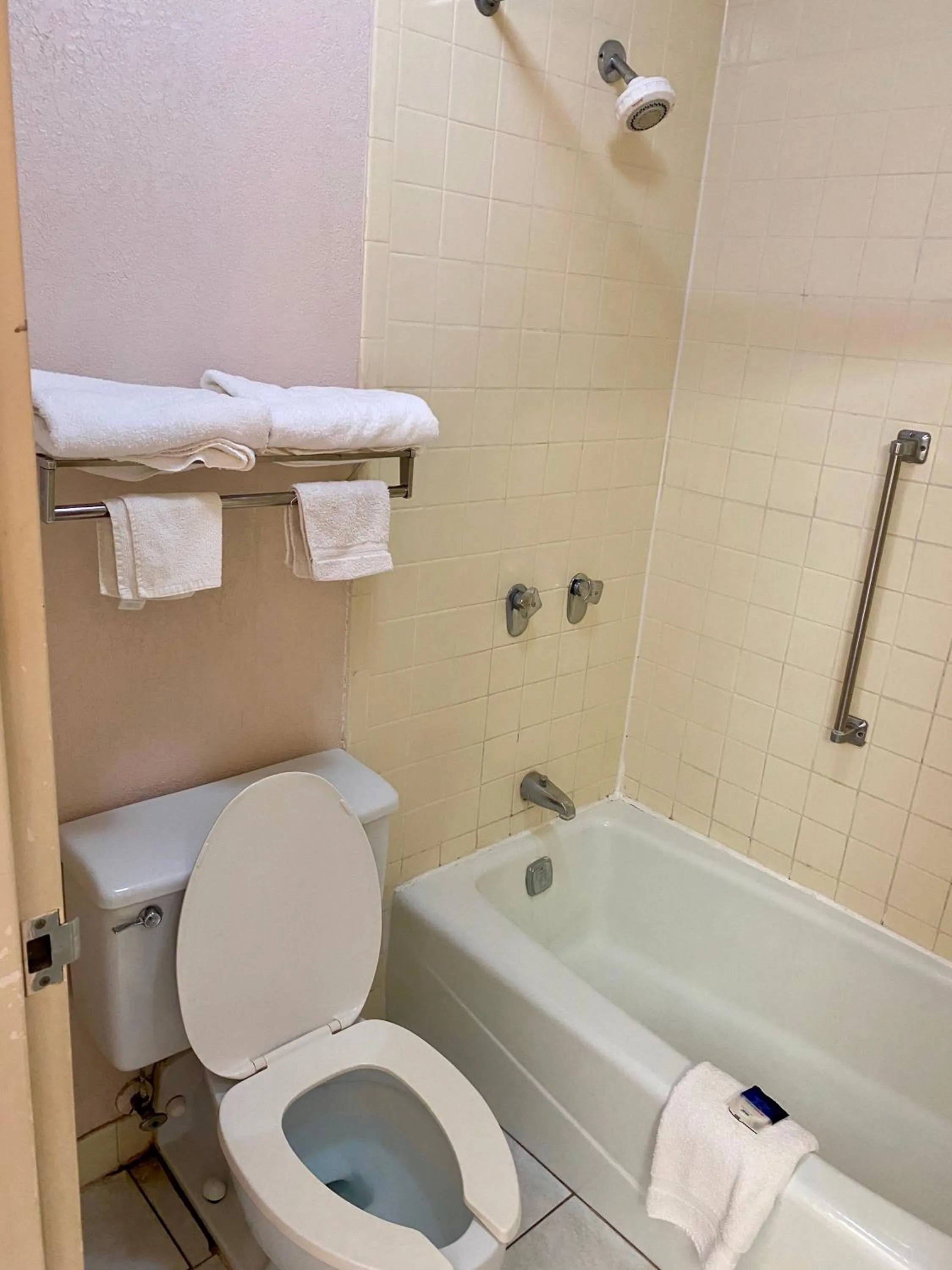 Toilet in Motel 6 Marianna, FL