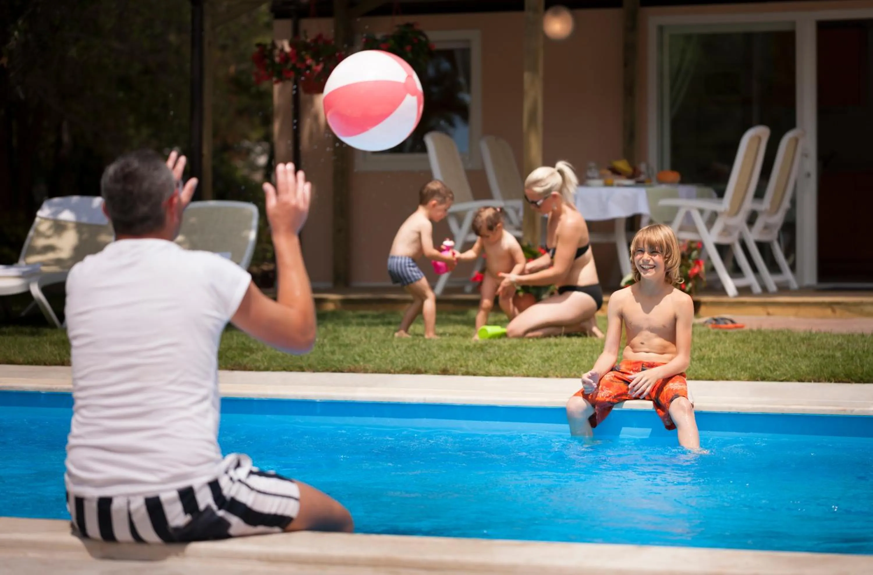 People in Maistra Camping Valkanela Mobile homes