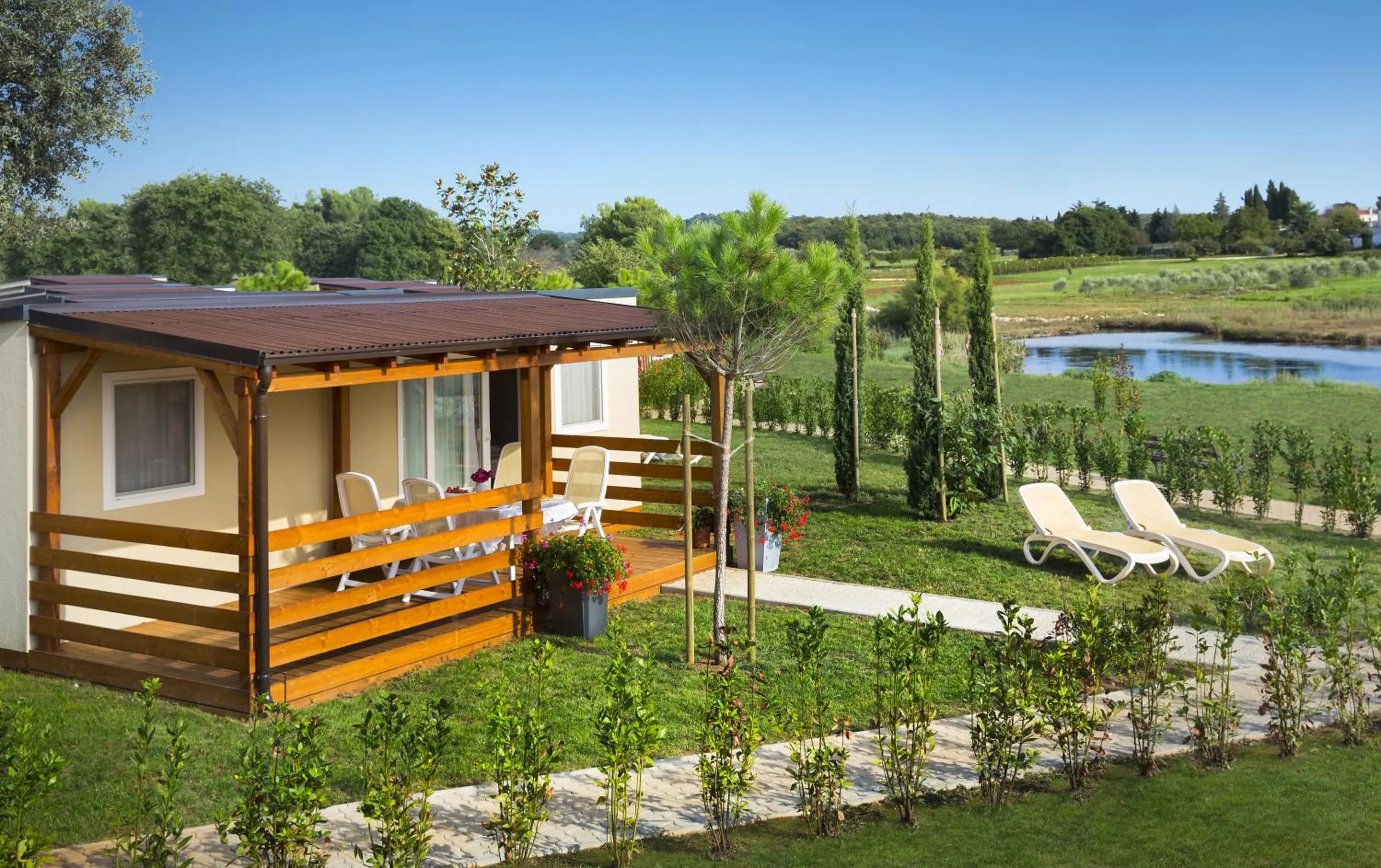 Facade/entrance in Maistra Camping Valkanela Mobile homes