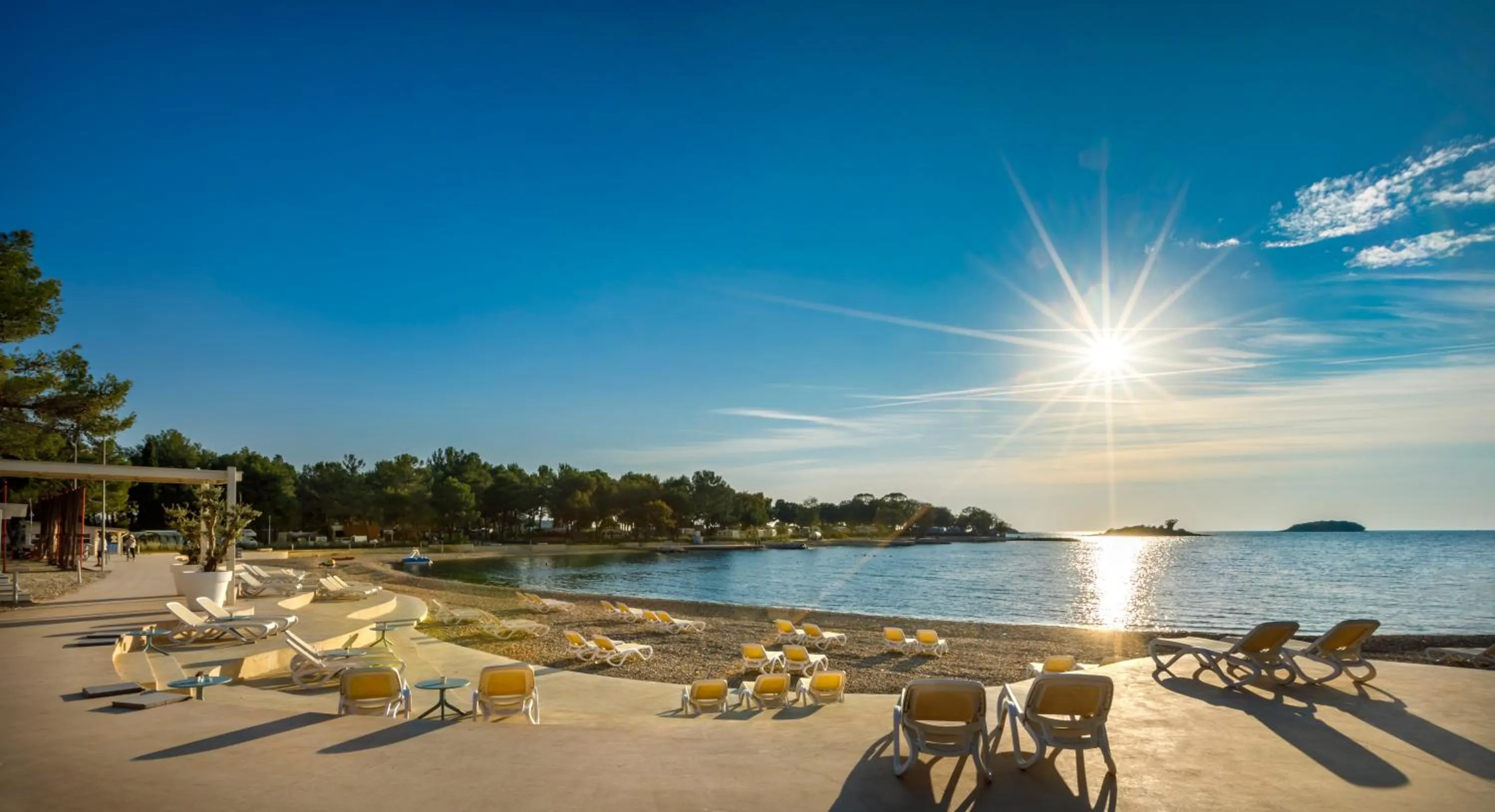 Beach in Maistra Camping Valkanela Mobile homes