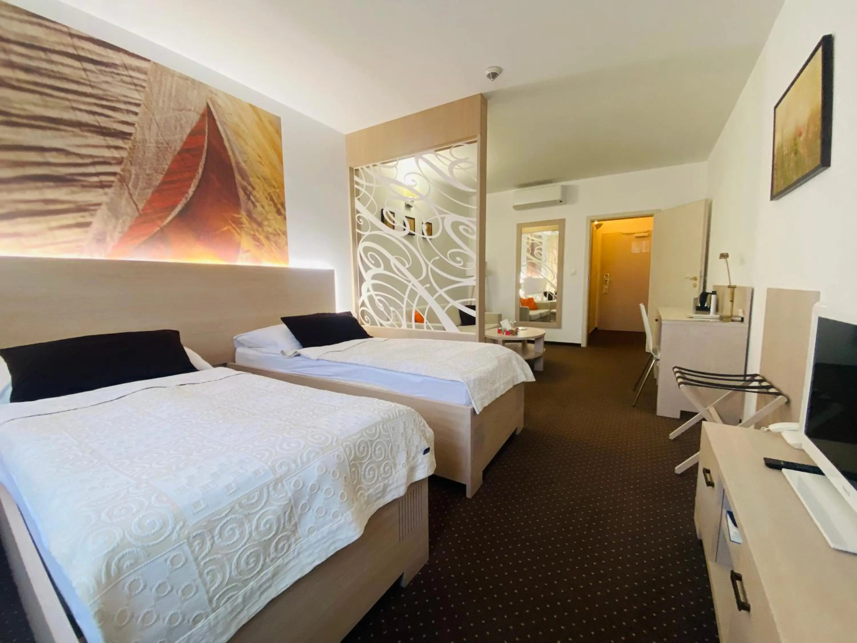 Large Twin Room in Hotel Slamený Dom & SPA