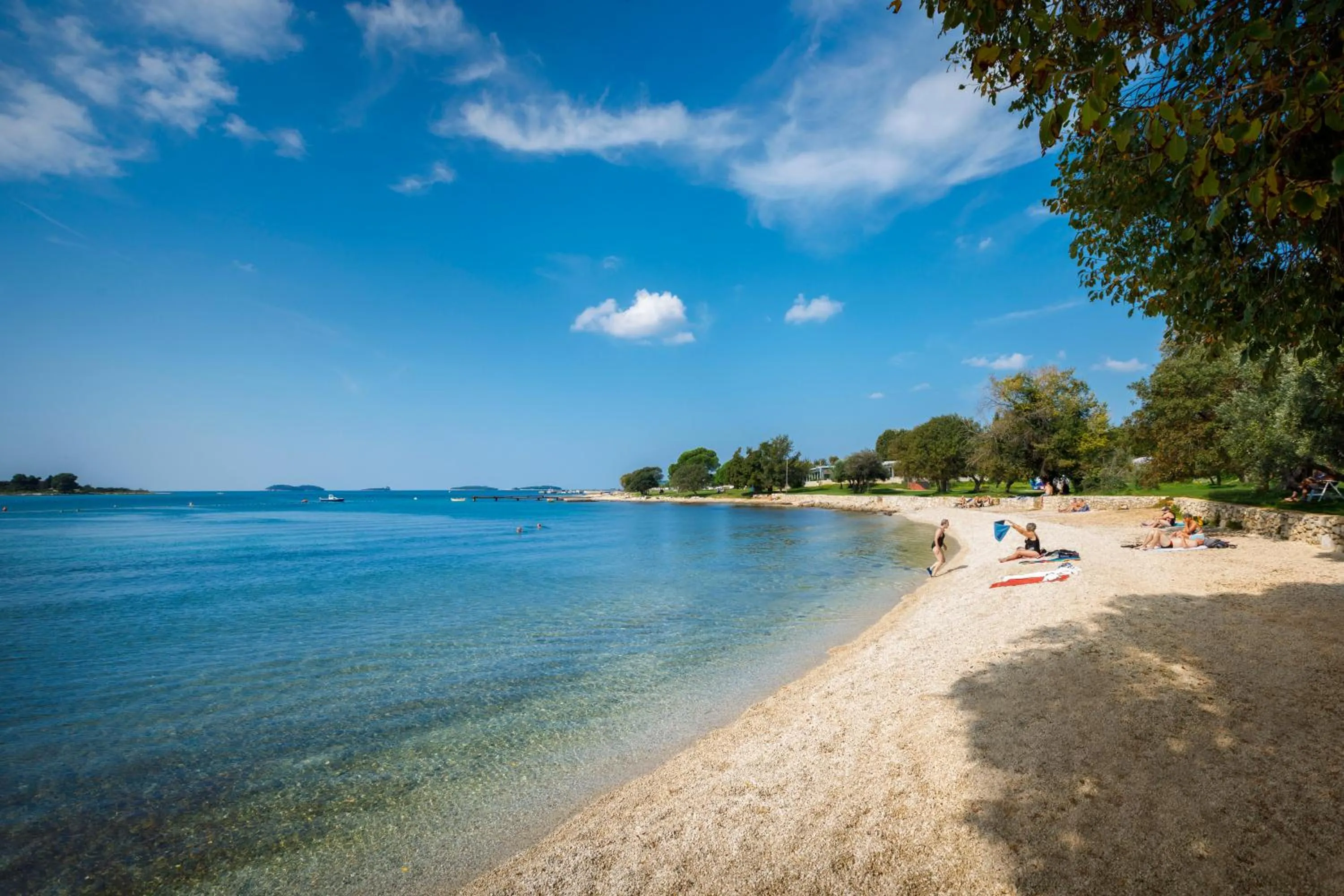 Beach in Maistra Camping Polari Mobile homes