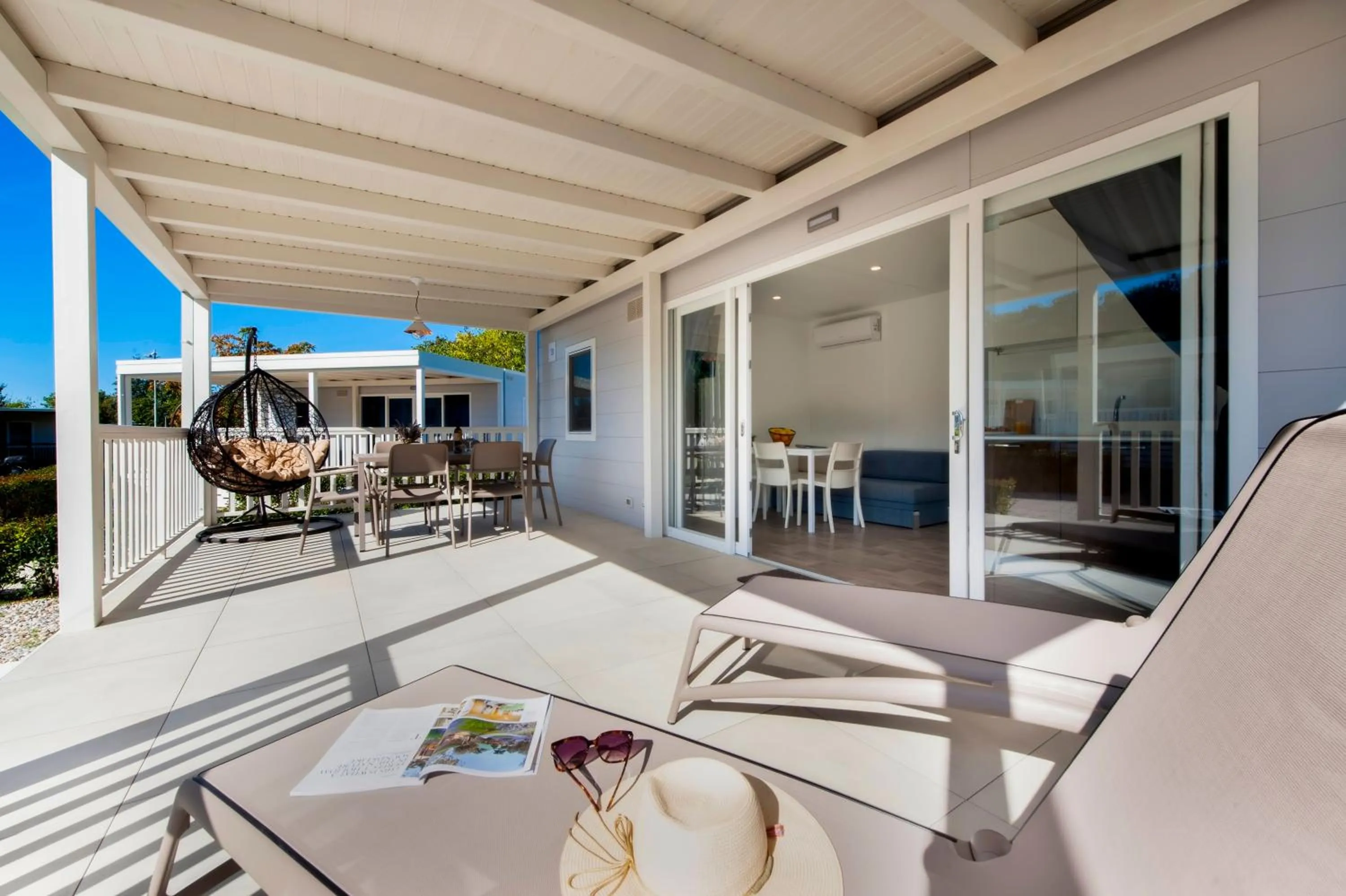 Balcony/Terrace in Maistra Camping Polari Mobile homes