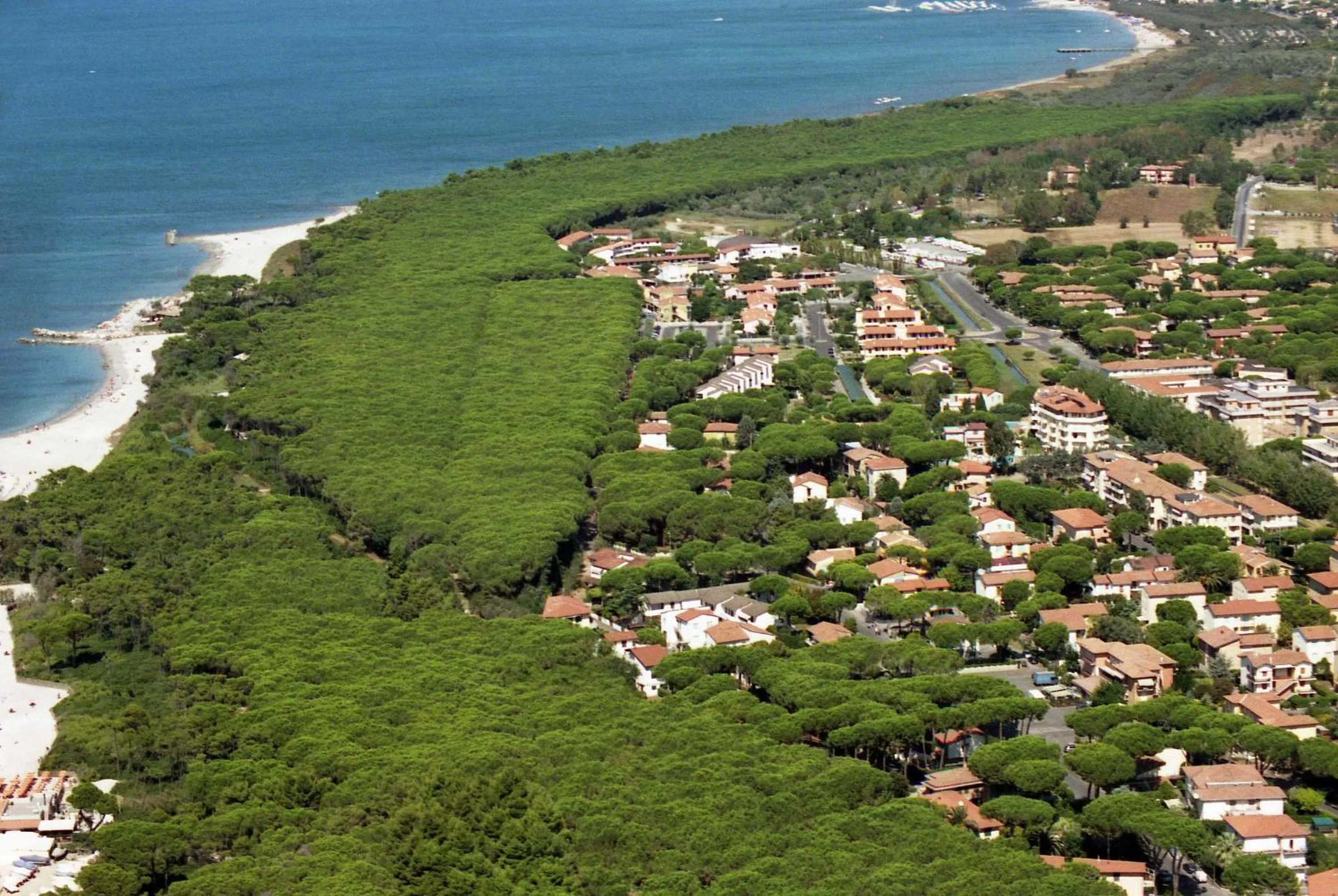 Bird's eye view in Villetta Tina