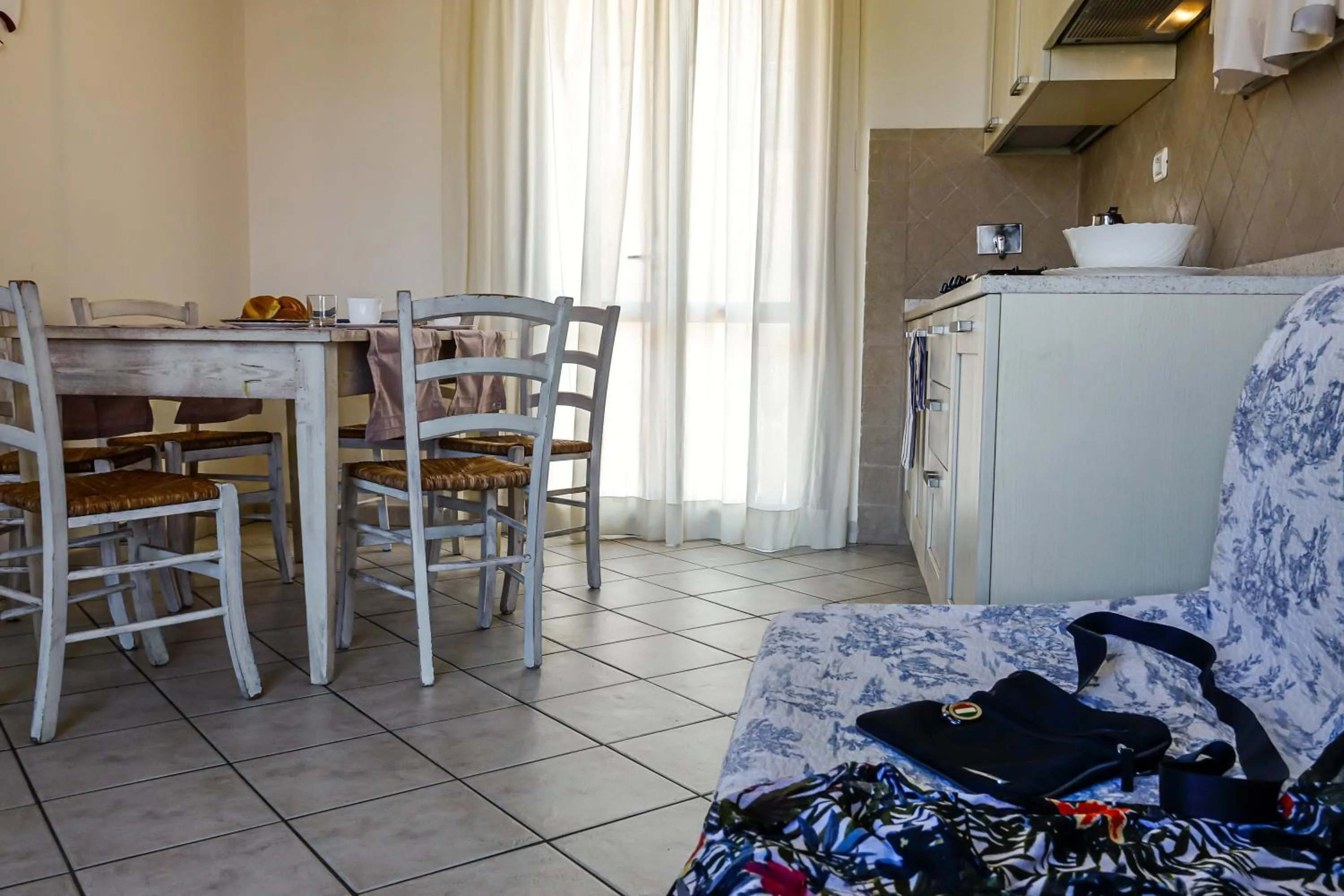 Kitchen or kitchenette in Villetta Tina