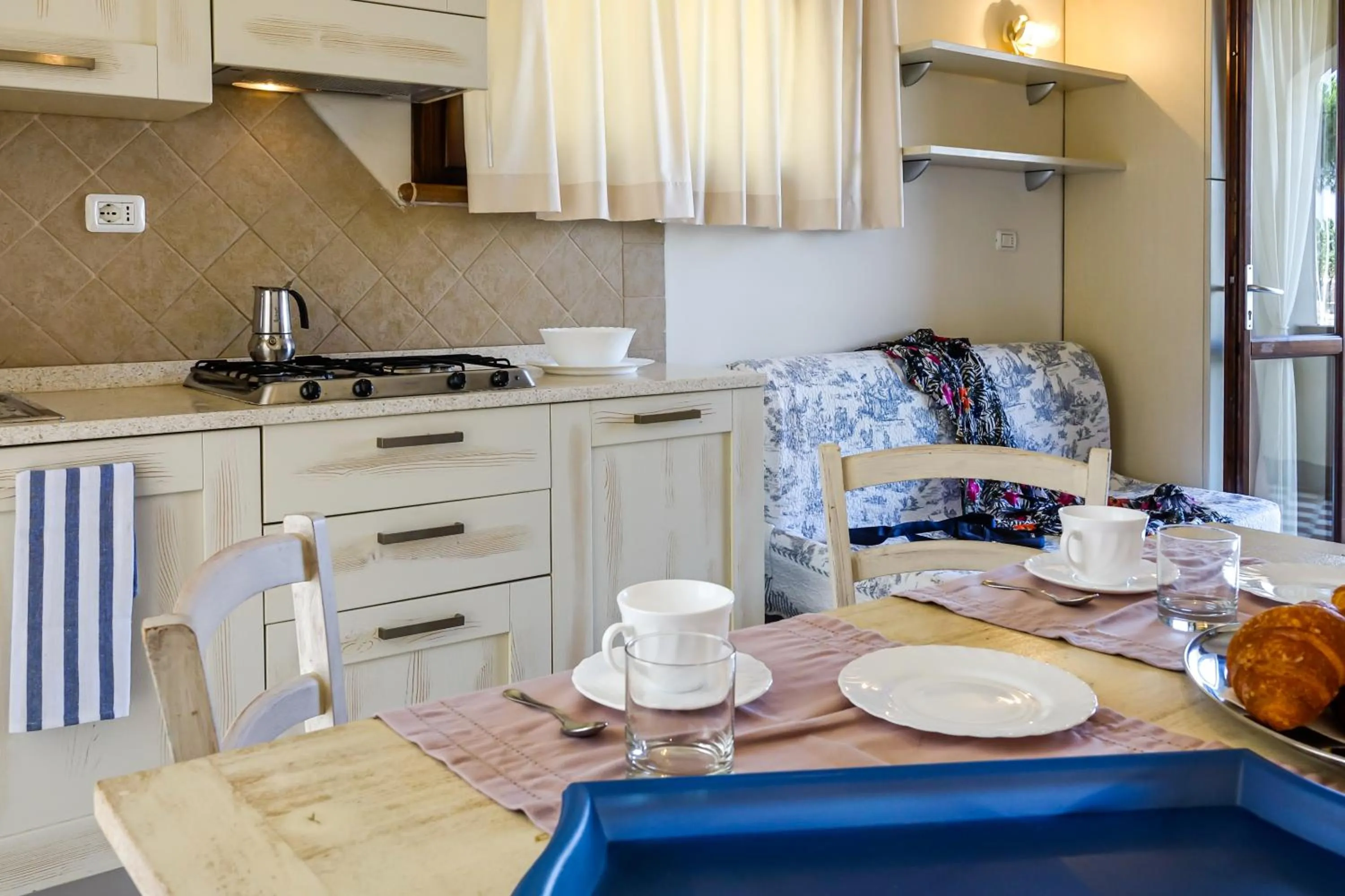 Kitchen or kitchenette in Villetta Tina