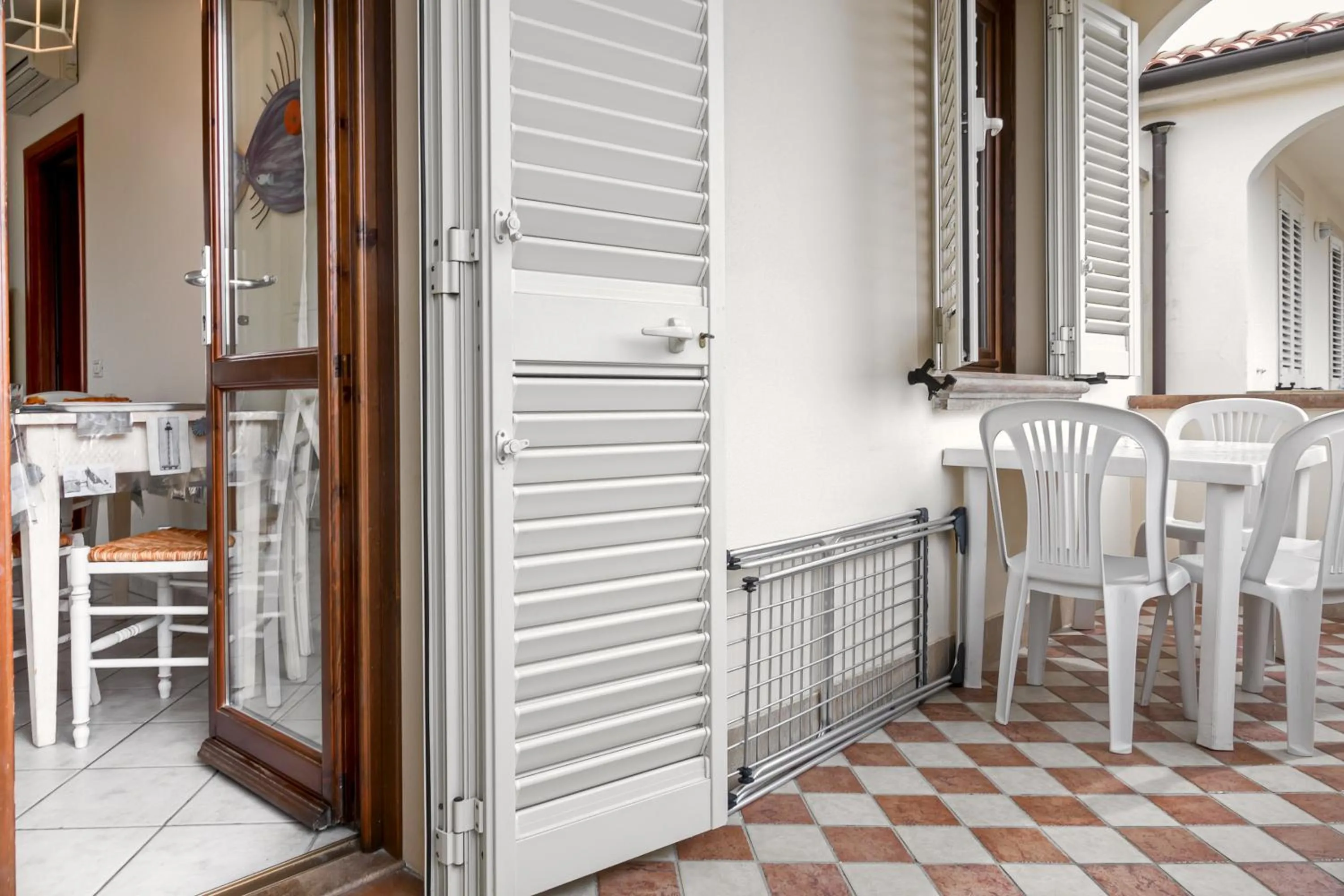 Balcony/Terrace in Villetta Tina