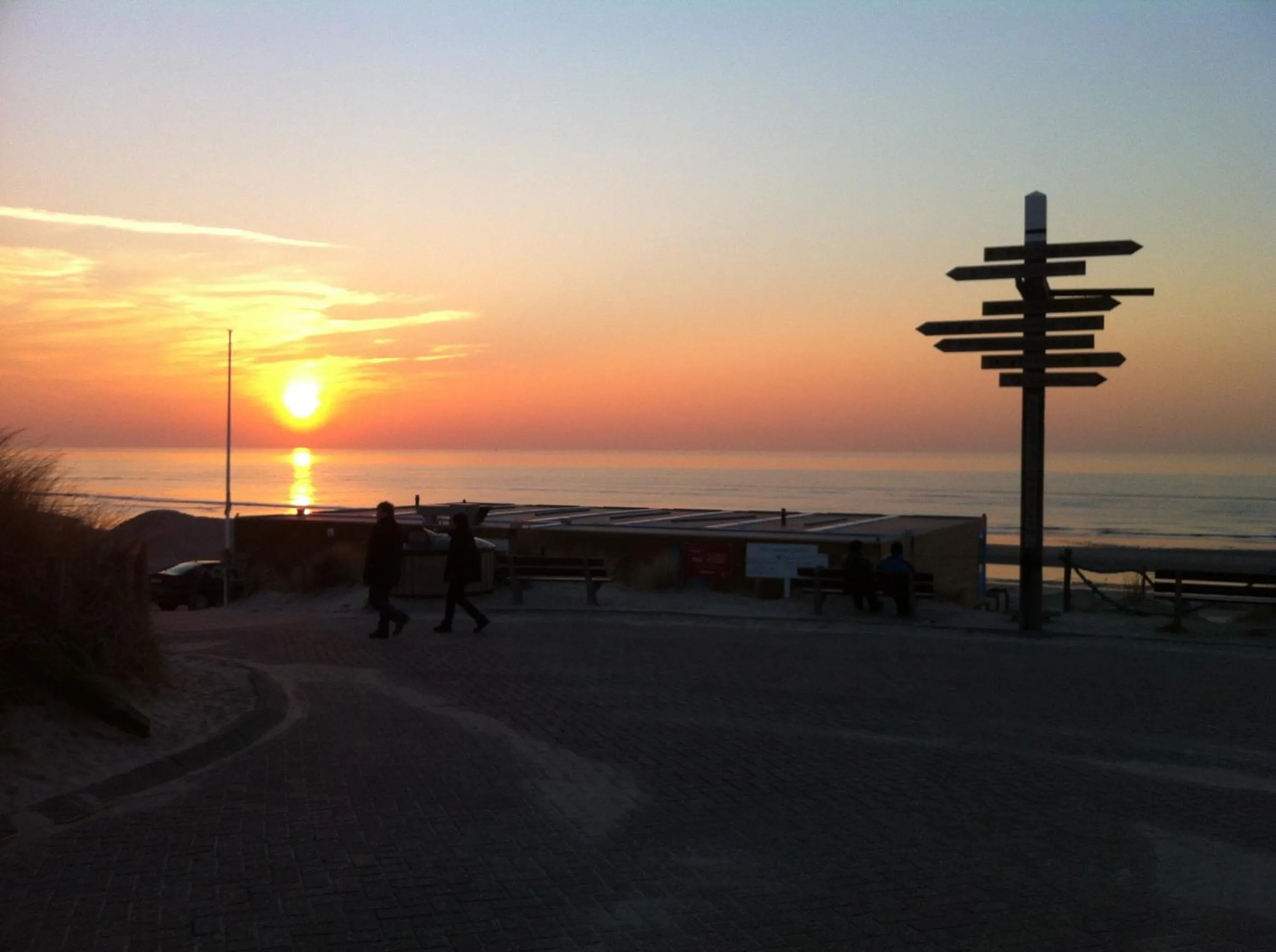 Beach in Strandhuussie Texel